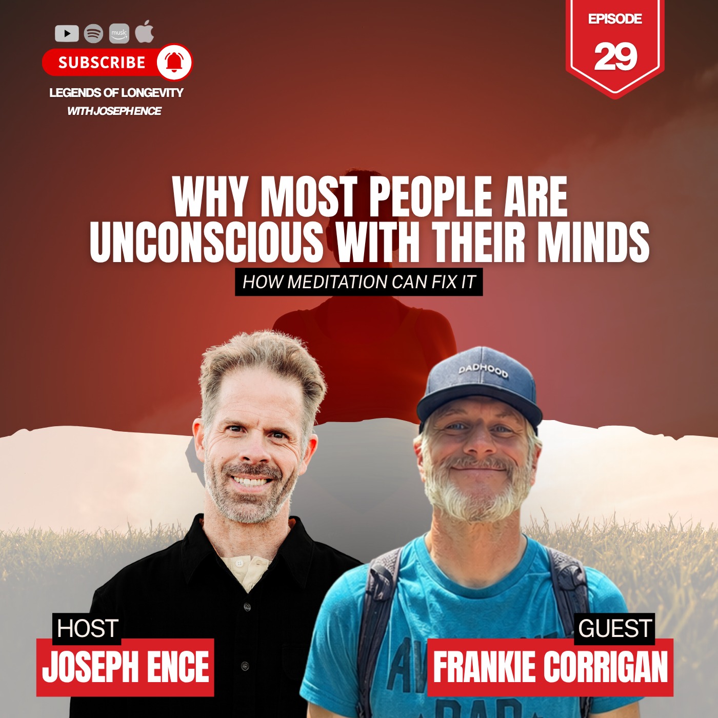Why Most People Live Unconsciously and How Meditation Can Change Your Mind with Frankie Corrigan