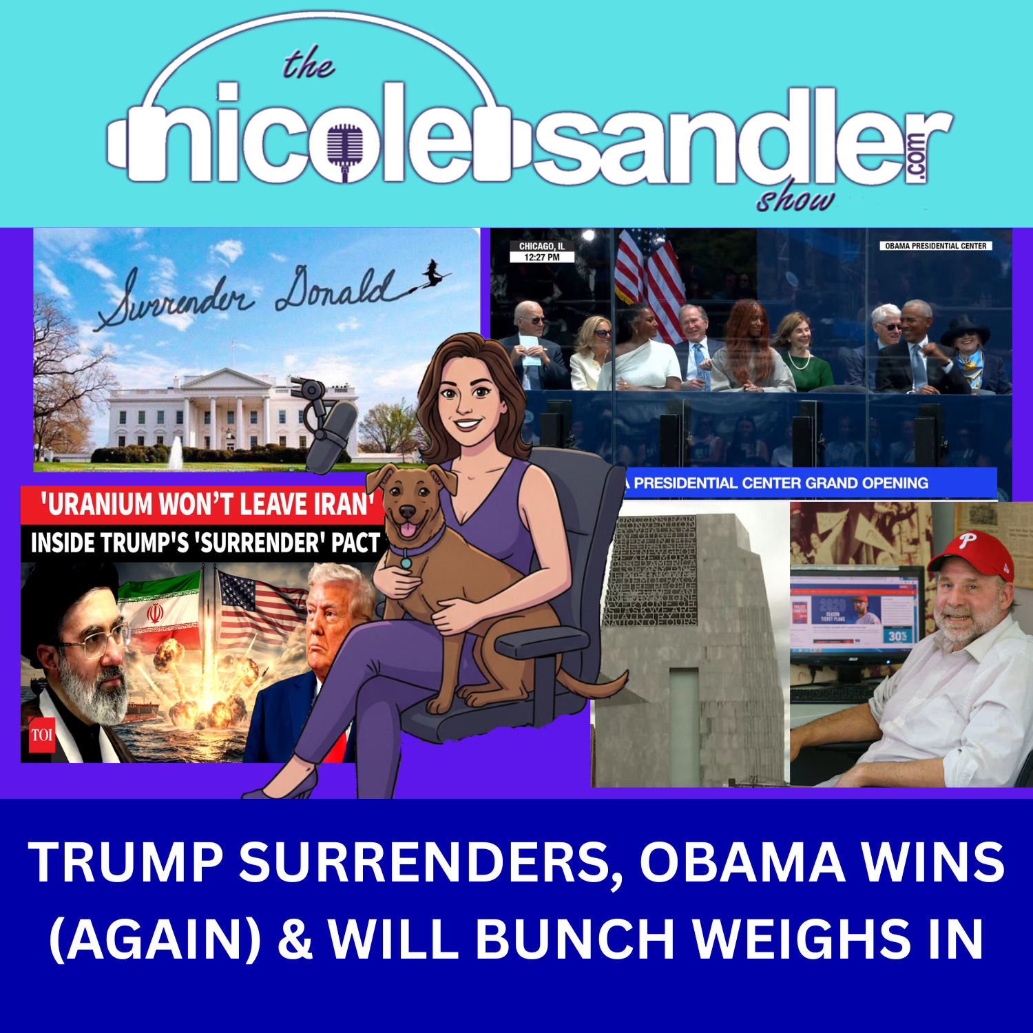 Trump Surrenders, Obama Wins (Again) and Will Bunch Weighs In