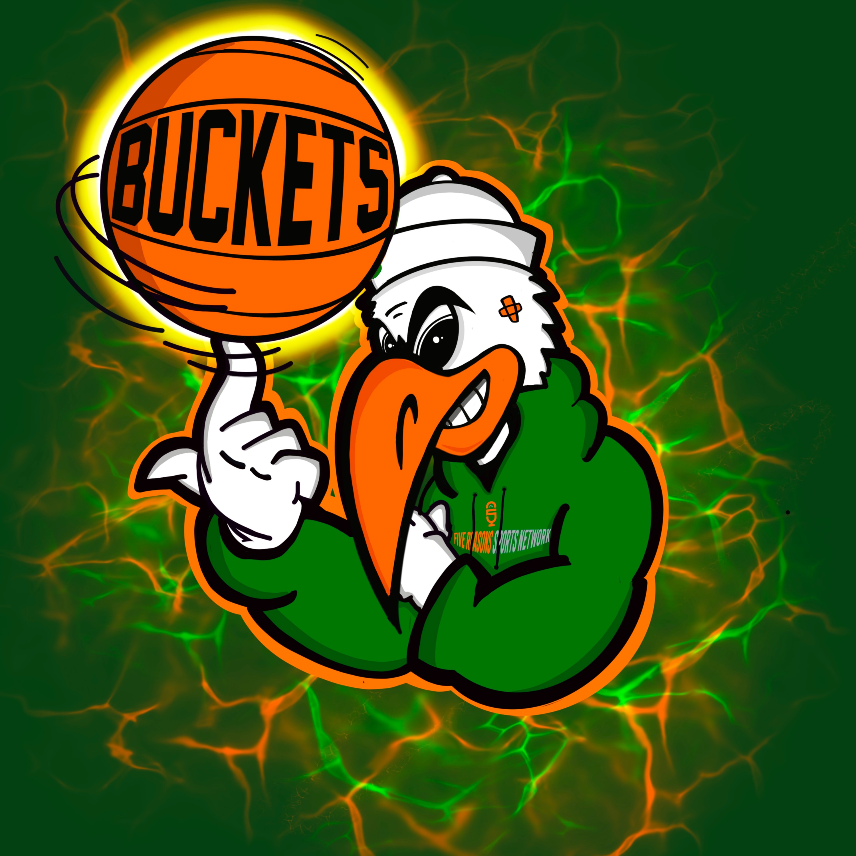 Miami Hurricanes Women's Basketball Player Ahnay Adams Joins the Show! | Buckets