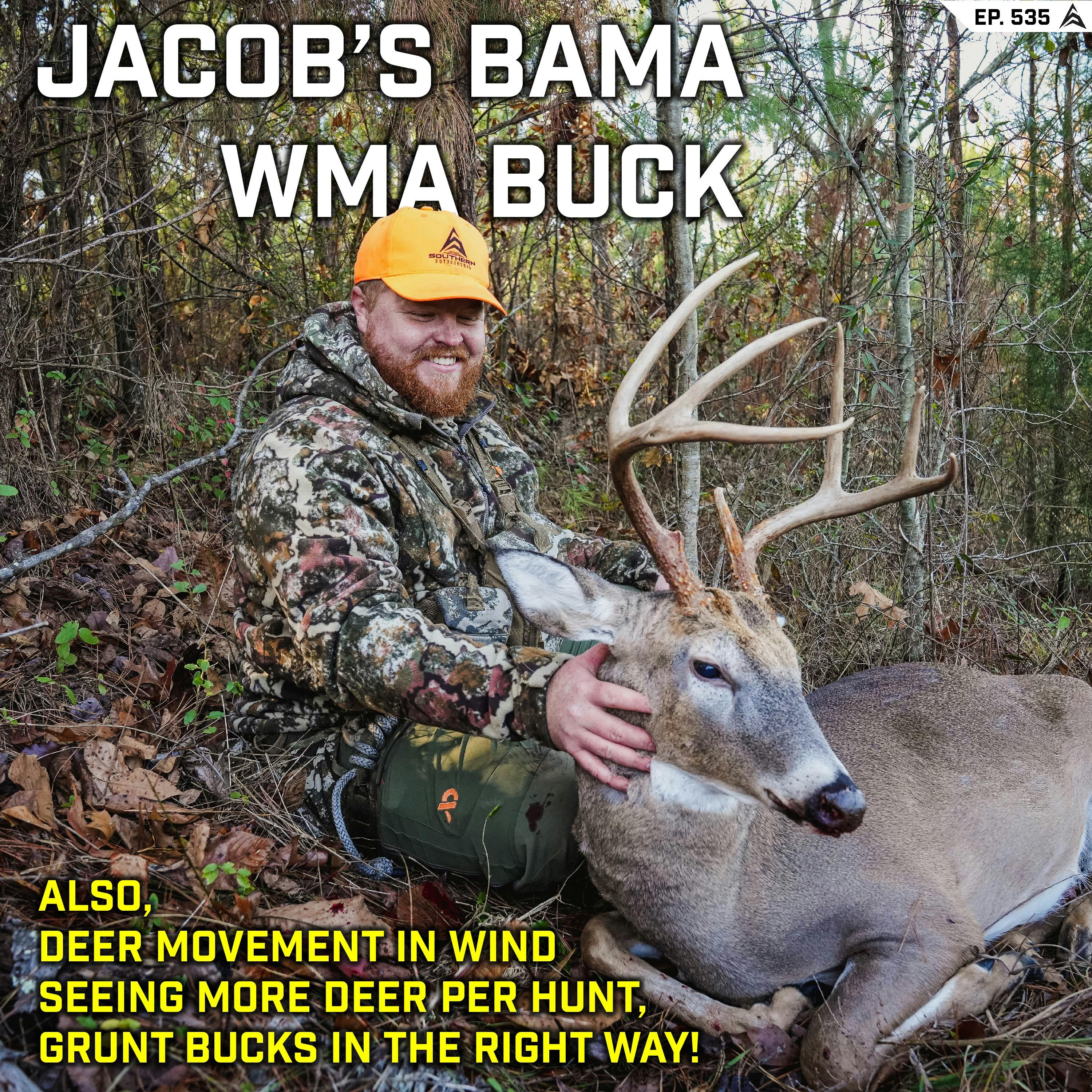 535 - Seeing More Deer in Less Hunts, Do Deer Move in High Winds, Johnathan Moreland Lunar Phase Explanation