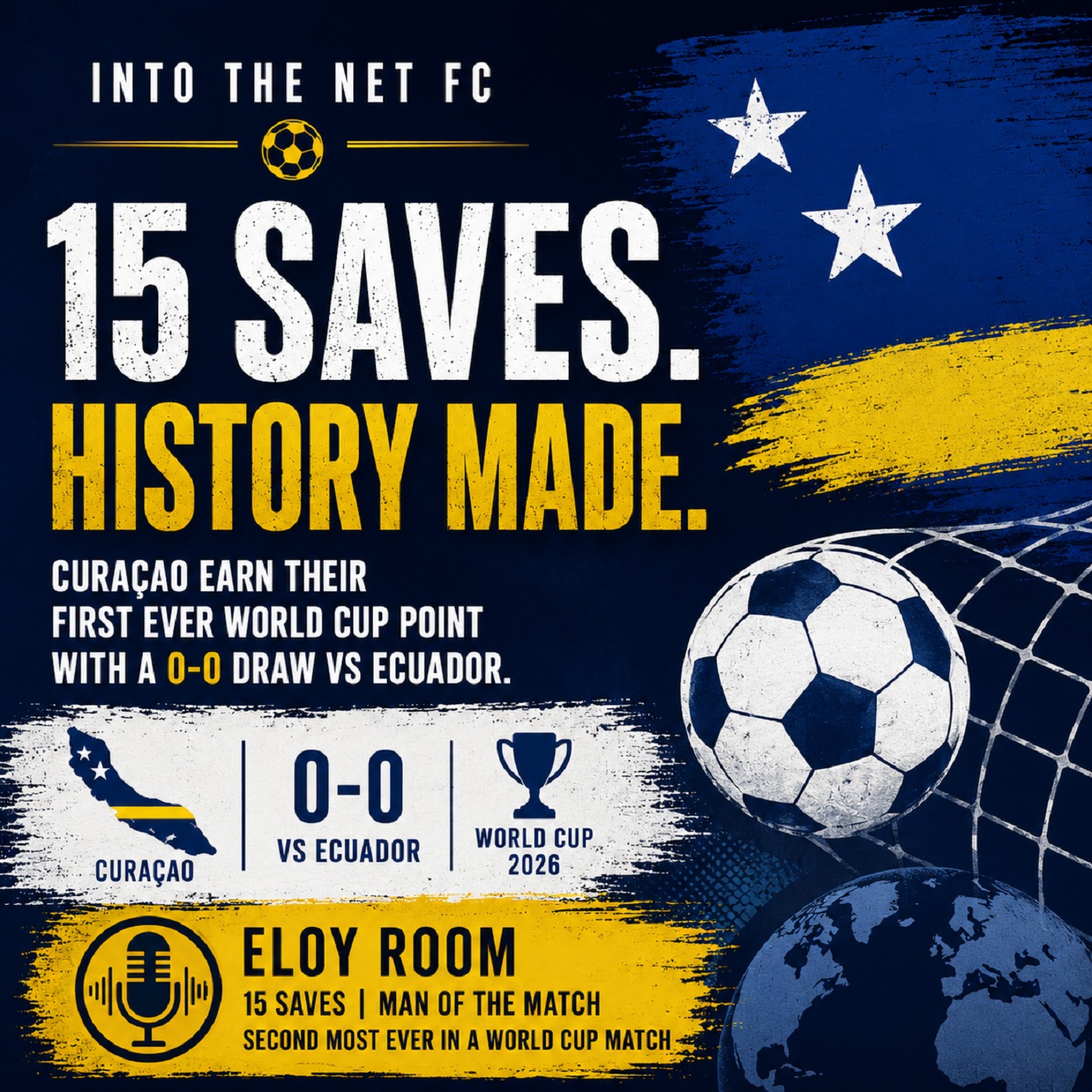 Curaçao Makes World Cup History | First Point Ever & 15 Saves