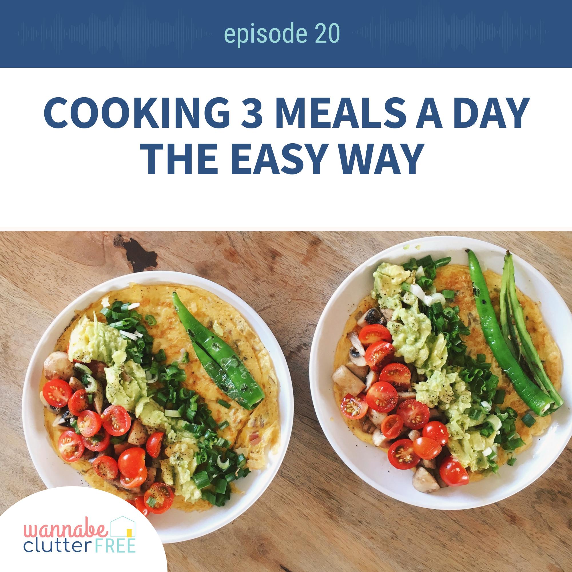 Ep 20 Cooking 3 Meals a Day the Easy Way episode artwork