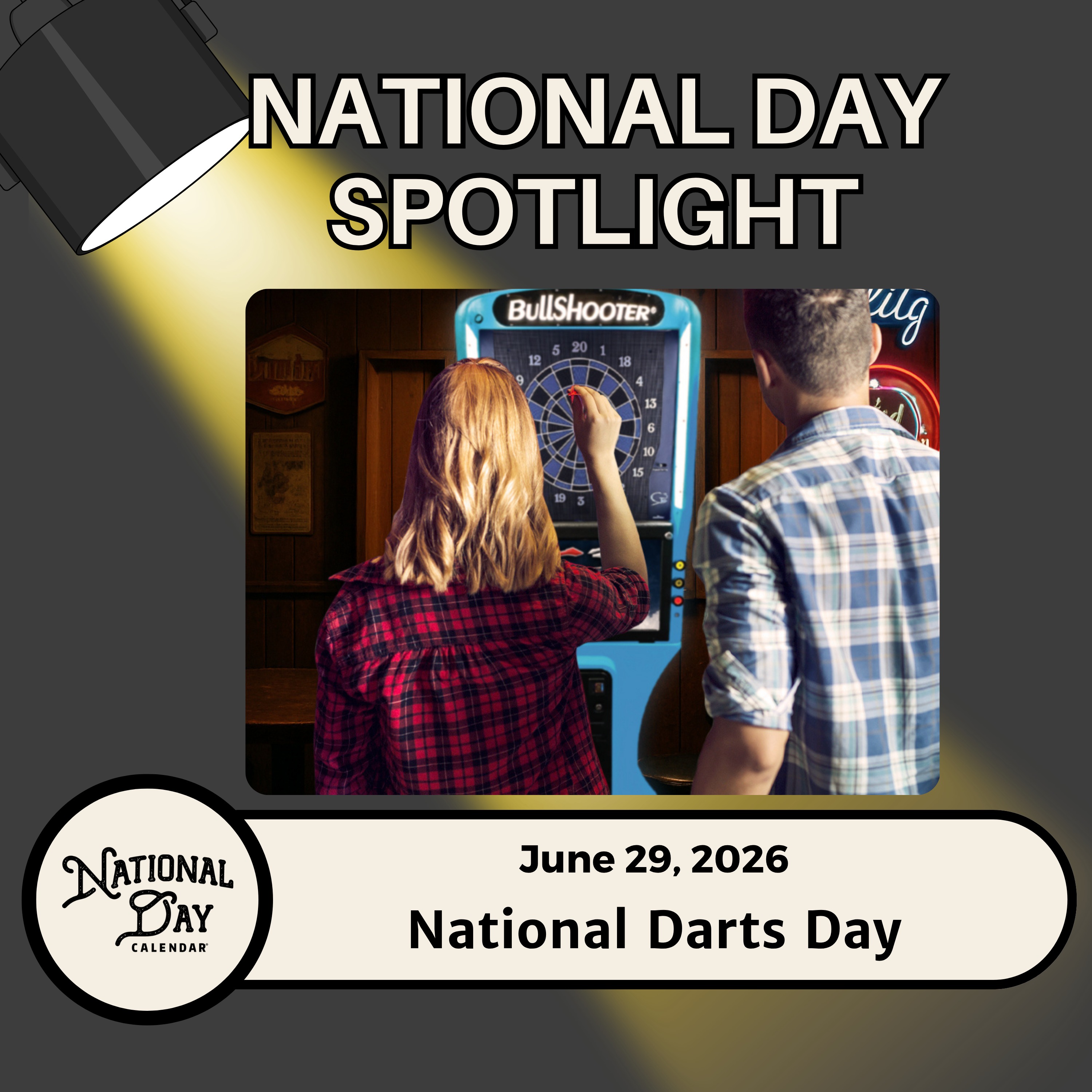 National Darts Day episode artwork