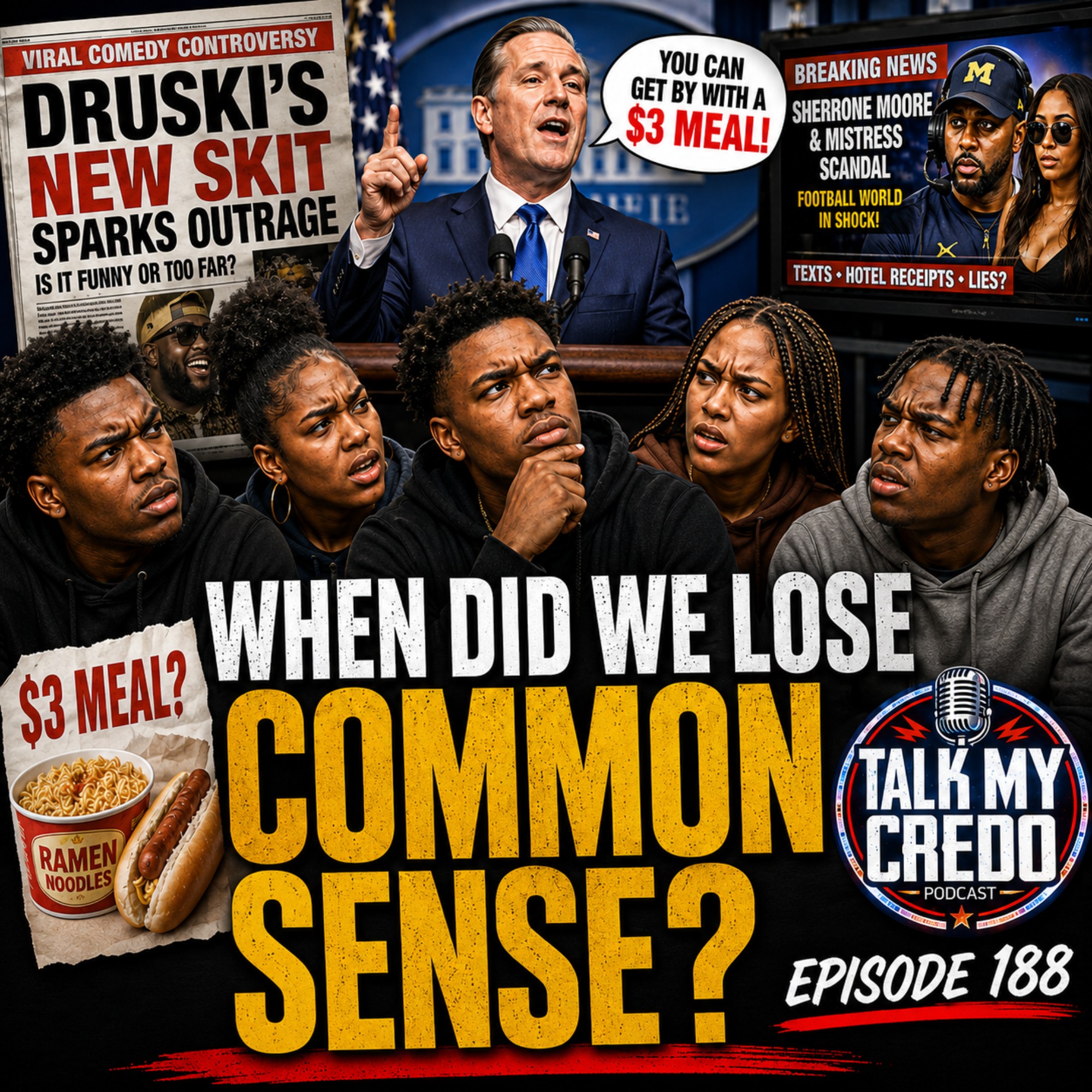 Common Sense Is Harder To Find These Days | #188 episode artwork