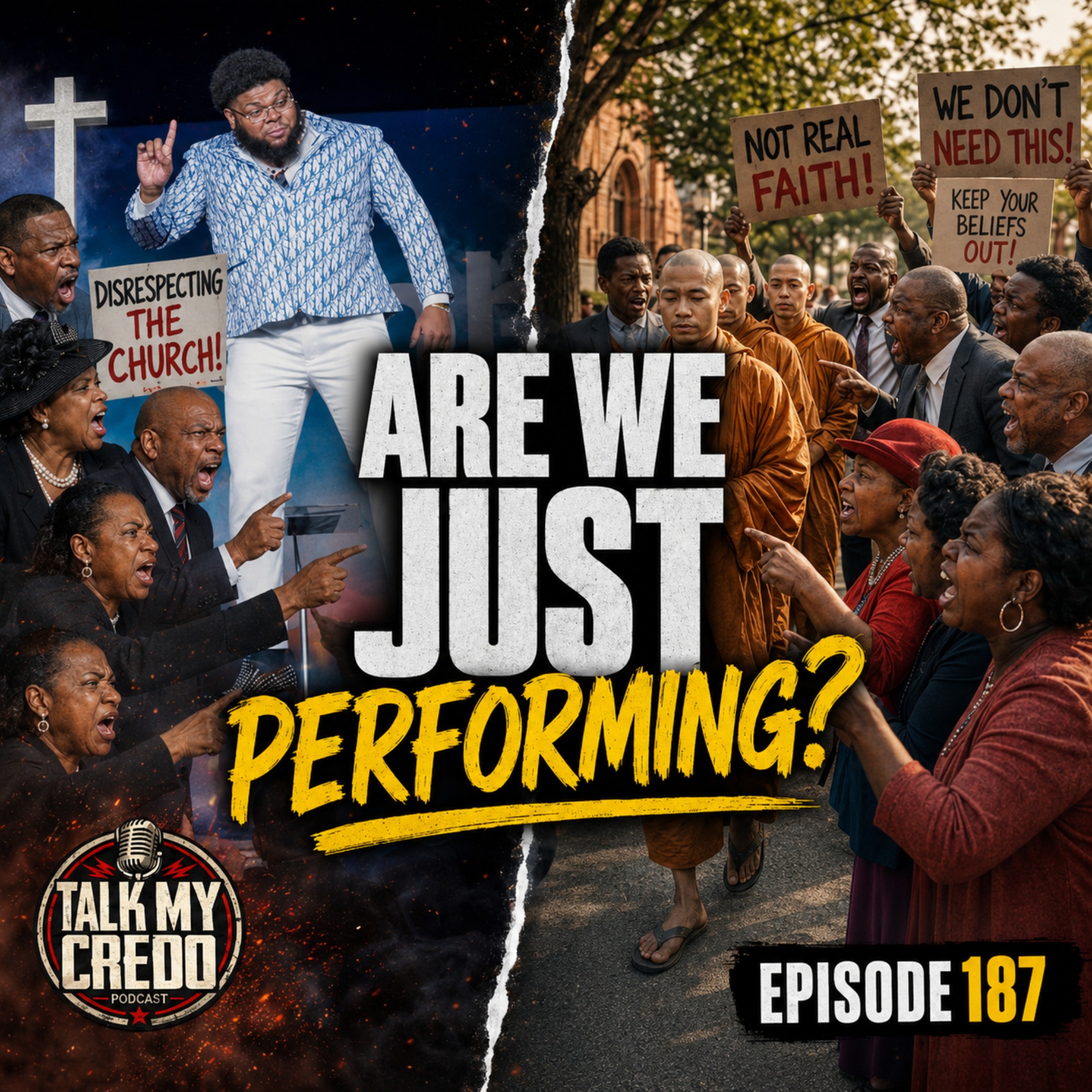 The Difference Between The Real vs The Performative. | #187 episode artwork