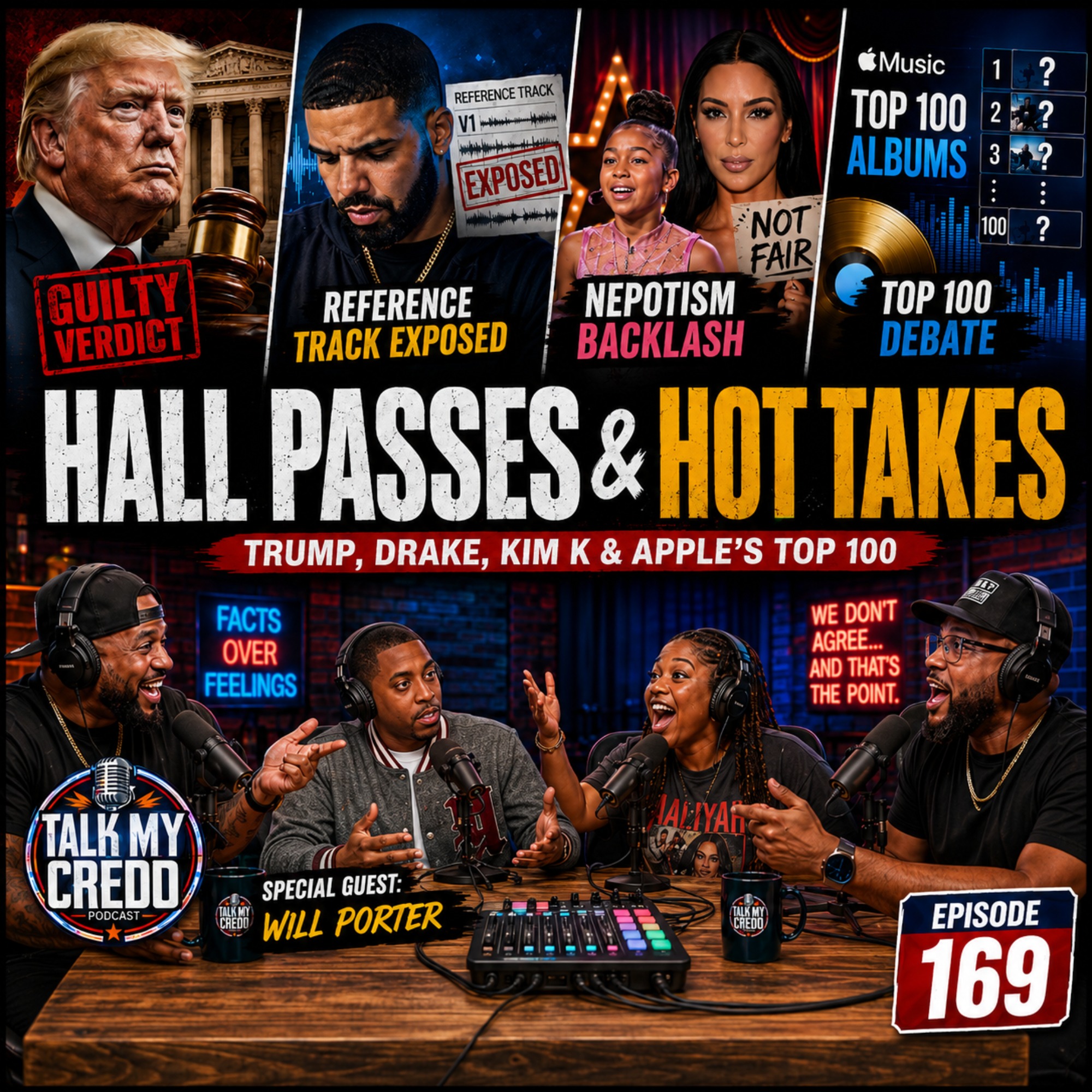 Trump Found Guilty, Drake's Reference Tracks & Apple's Top 100 Albums (ft. Will Porter) | #169 episode artwork
