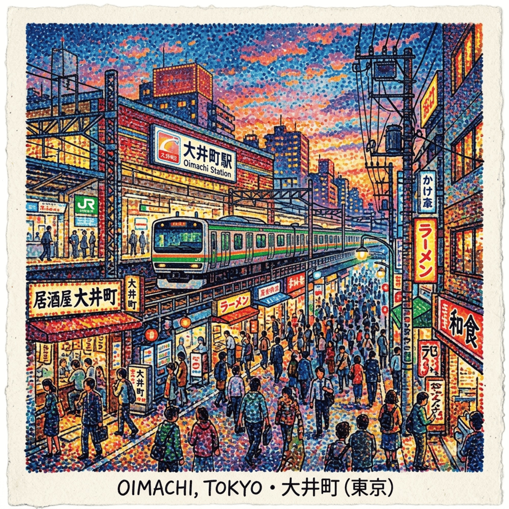 (CHI) 東京品川區大井町的五個跨維度的歷史旅遊故事