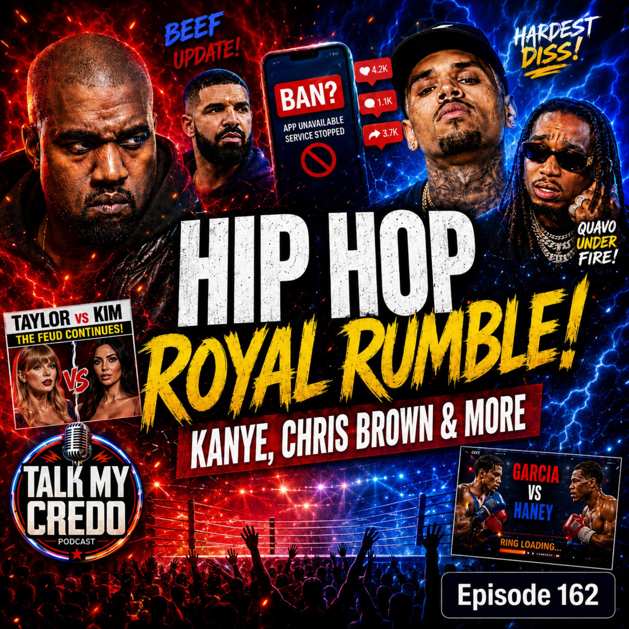 Chris Brown DESTROYS Quavo, Drake Fires Back & Kanye Joins The Rap War | #162 episode artwork