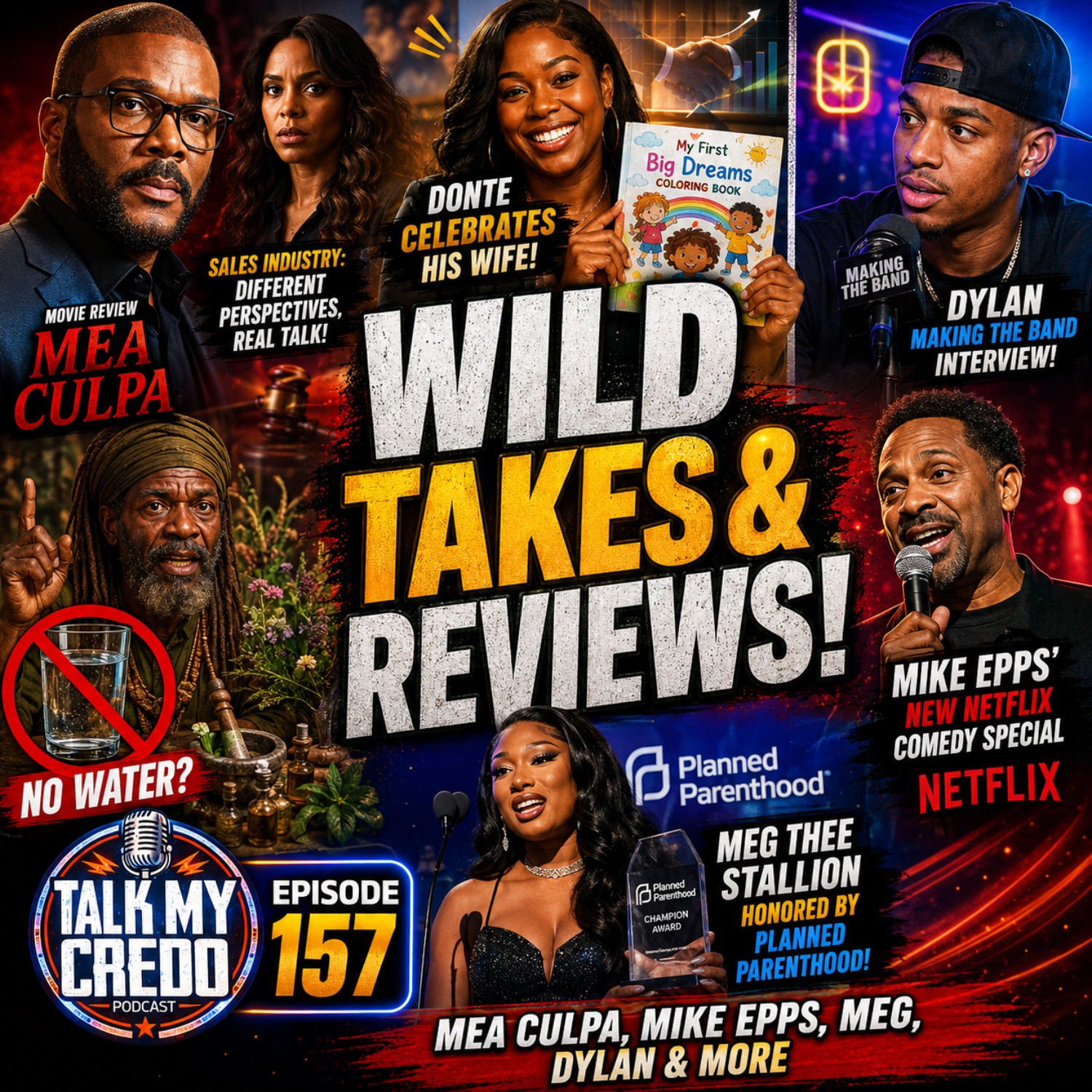 Did Dave Chappelle RUIN Dylan's Career?! Tyler Perry's Mea Culpa Review | #157 episode artwork