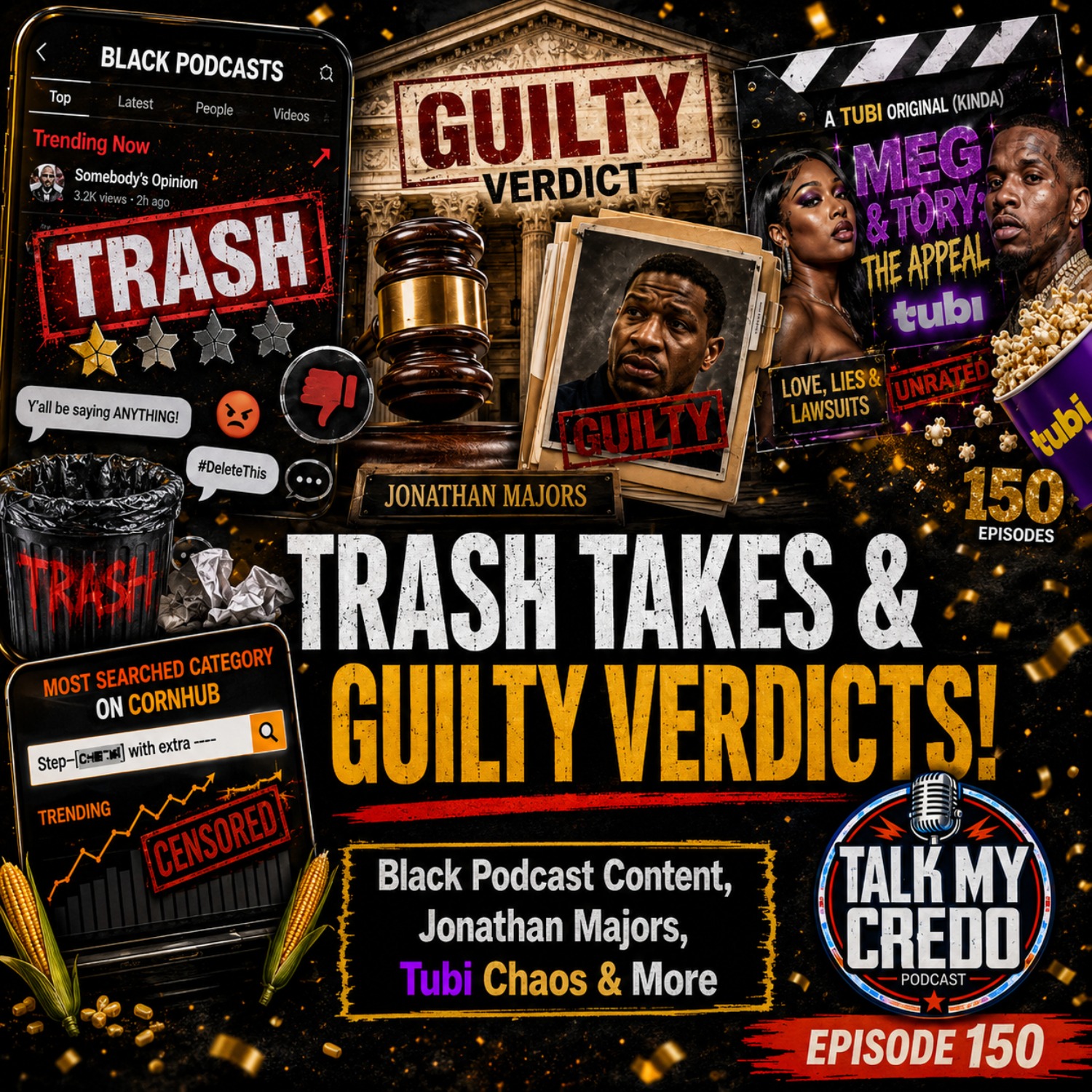 The Biggest Problem With Black Podcasts Today... | #150 episode artwork