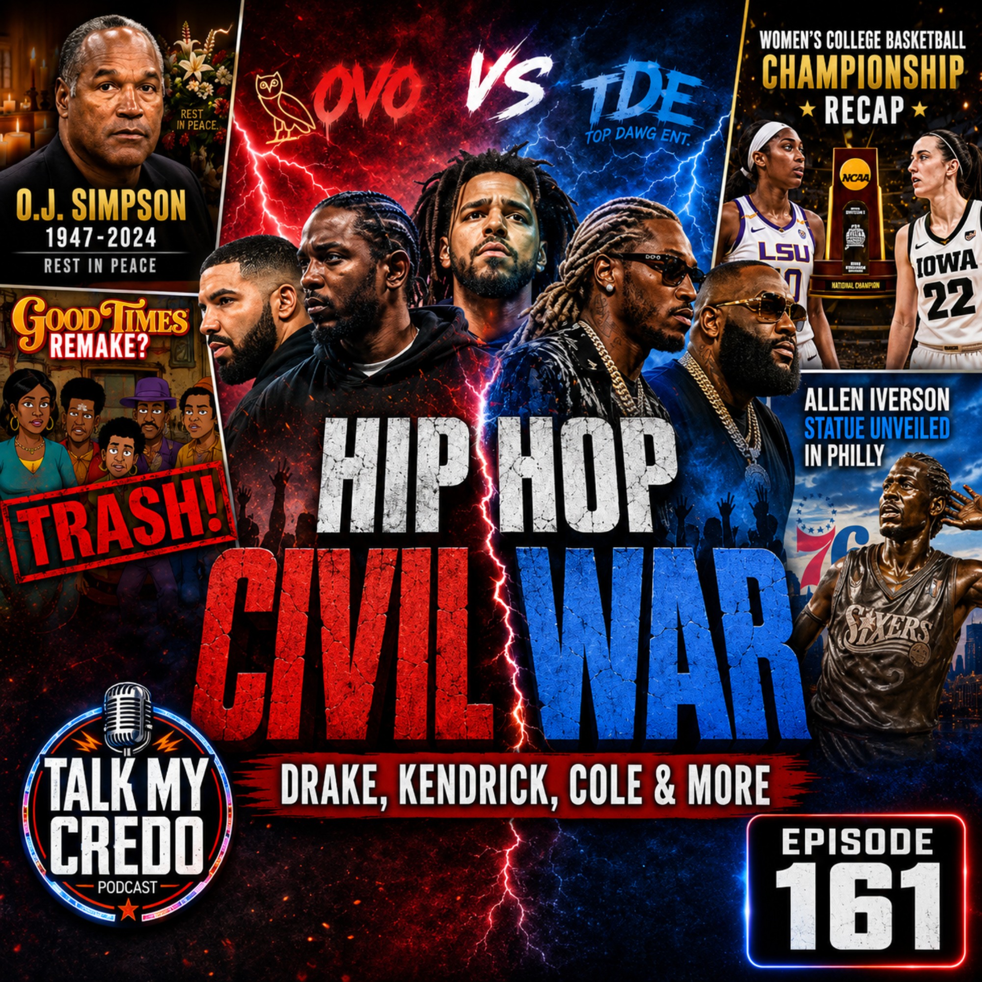 The Rap Civil War Begins! | #161 episode artwork
