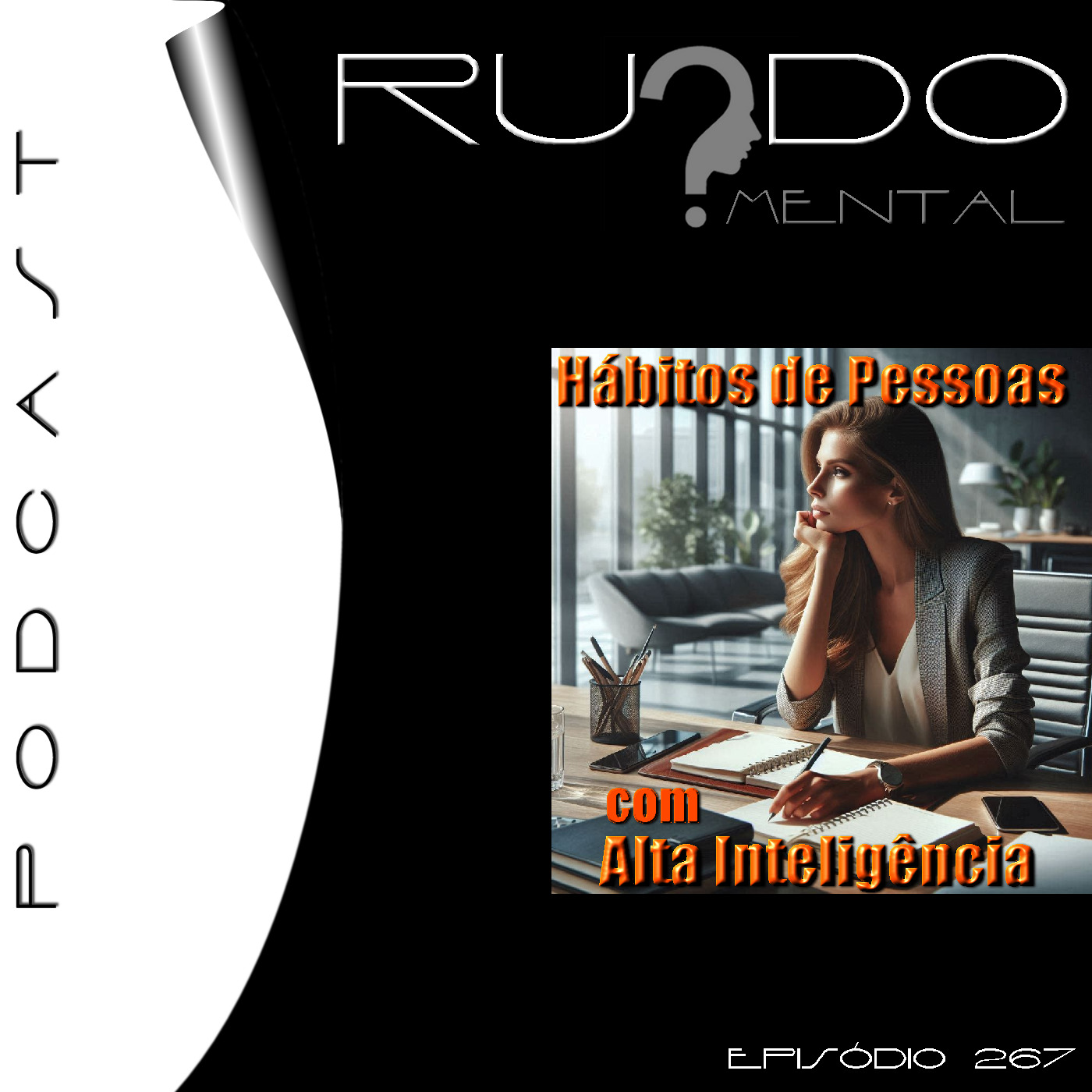 #267 - Hábitos de Pessoas com Alta Inteligência episode artwork