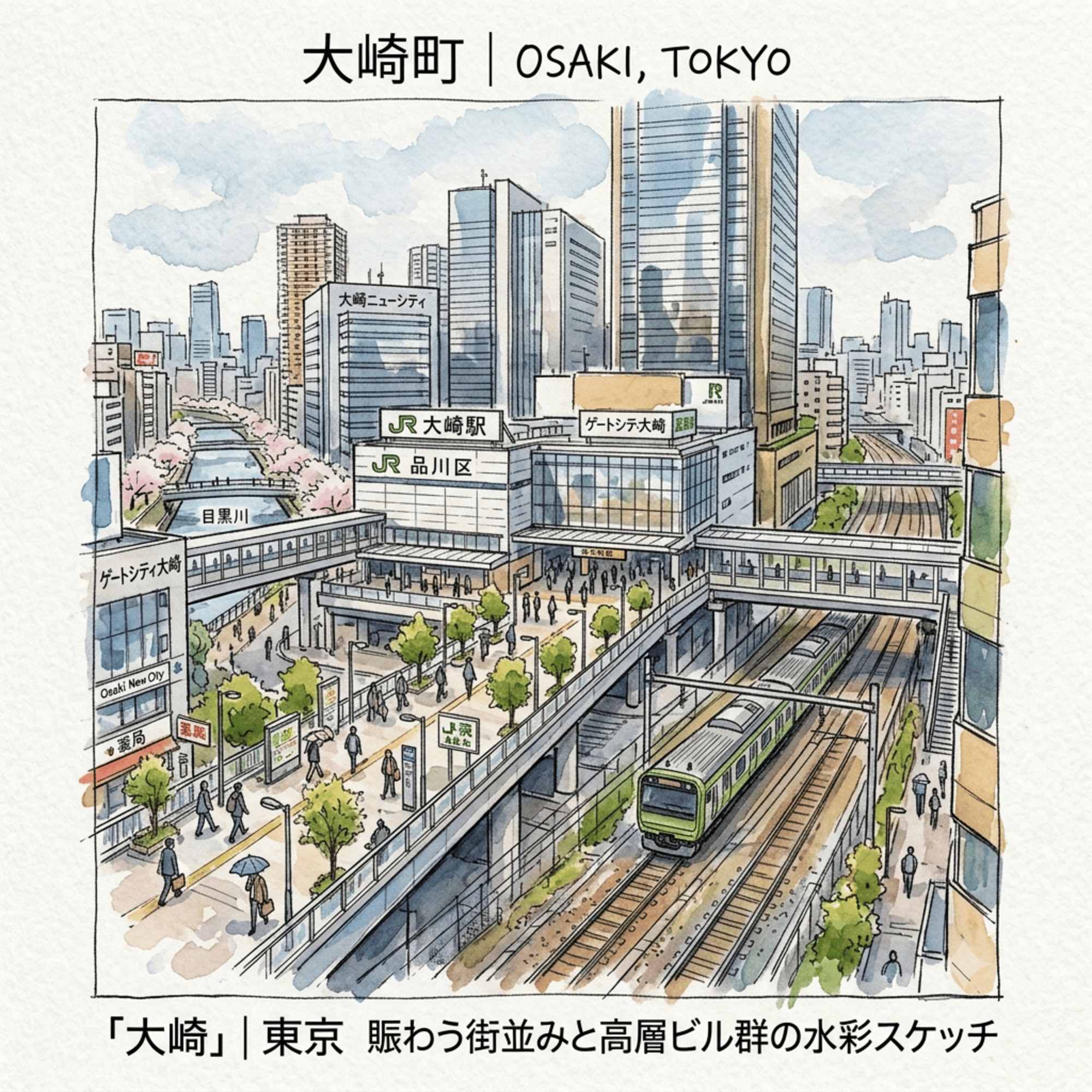 (CHI) 東京大崎町多維度歷史旅遊故事