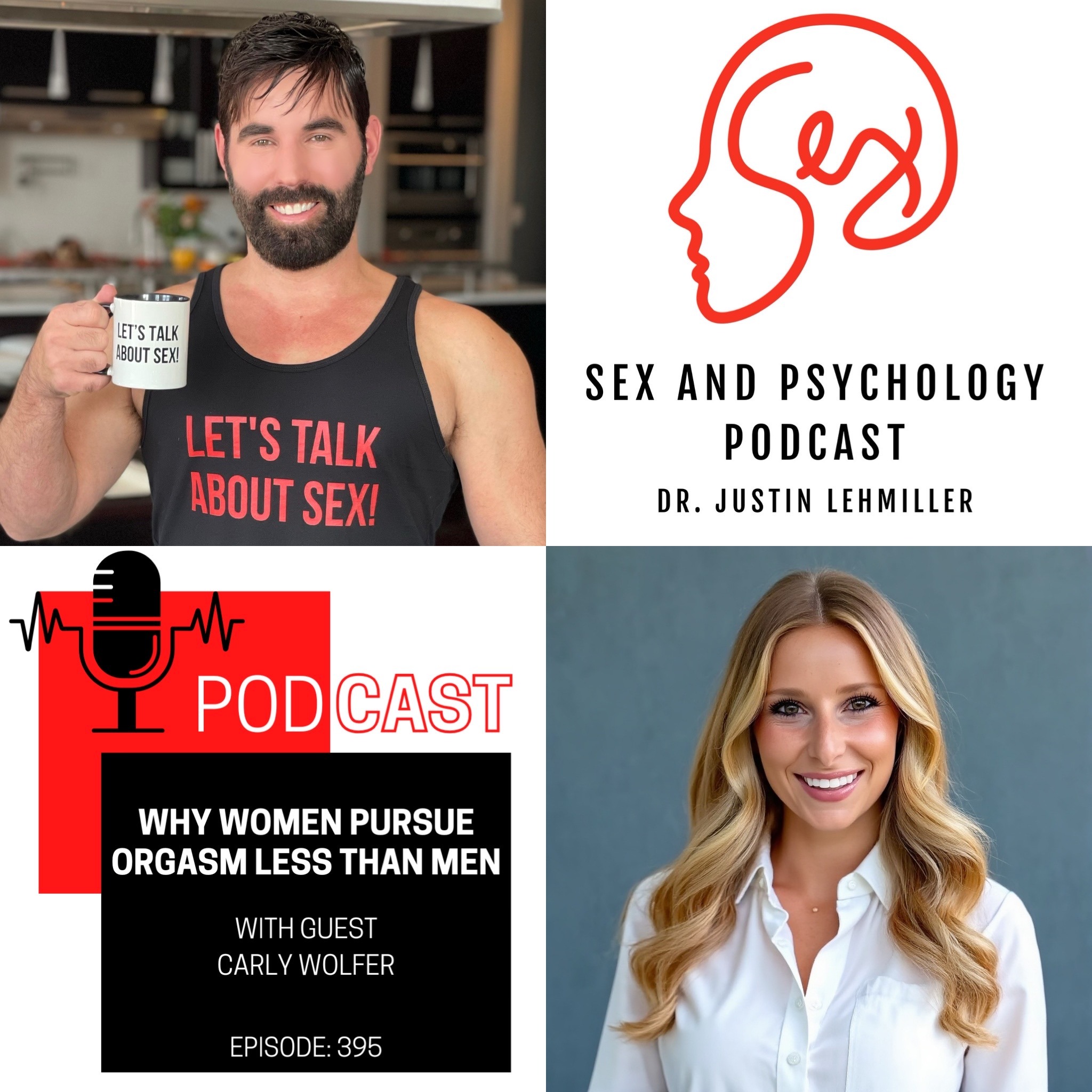 Episode 395: Why Women Pursue Orgasm Less Than Men