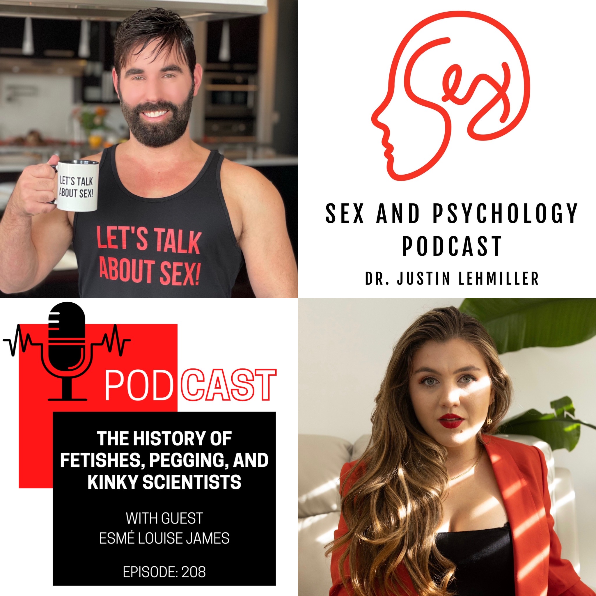 Episode 208: The History of Fetishes, Pegging, and Kinky Scientists