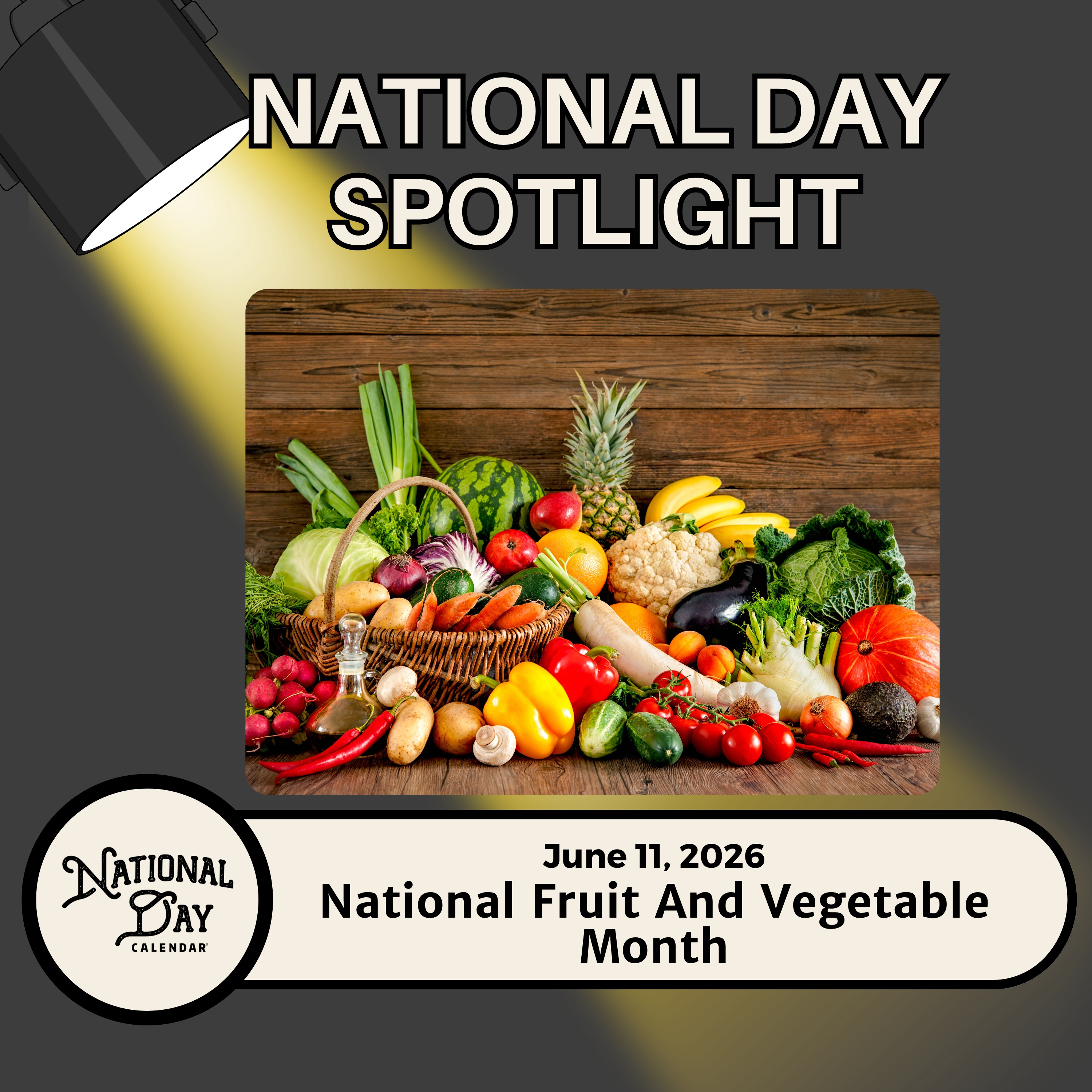 National Fruit and Vegetable Month