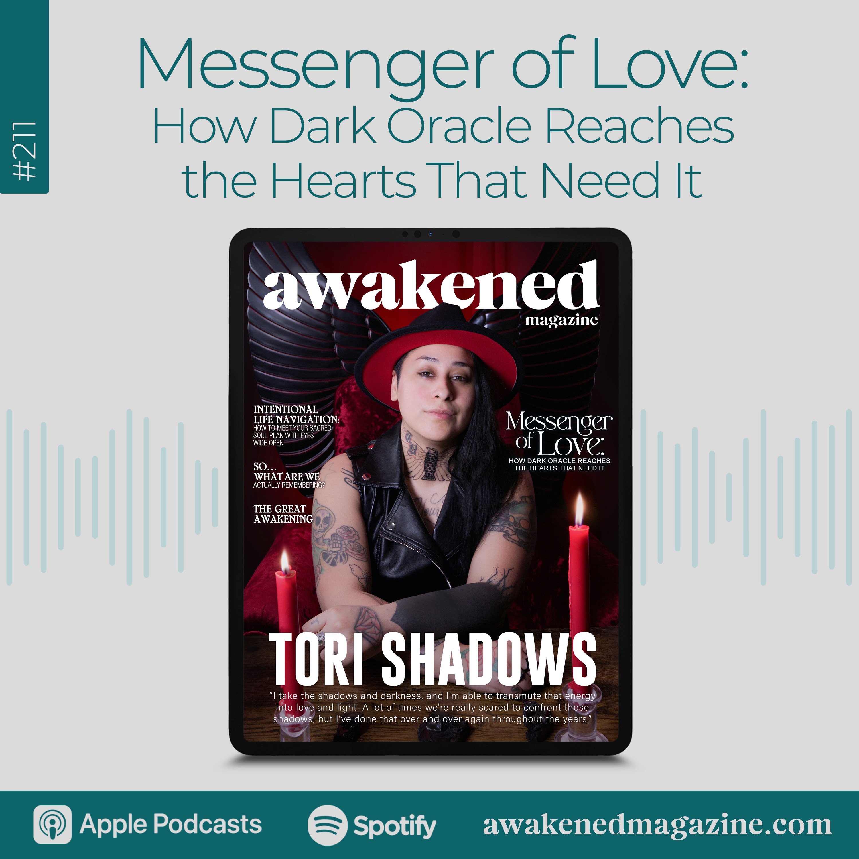Messenger of Love: How Dark Oracle Reaches the Hearts That Need It - Tori Shadows episode artwork