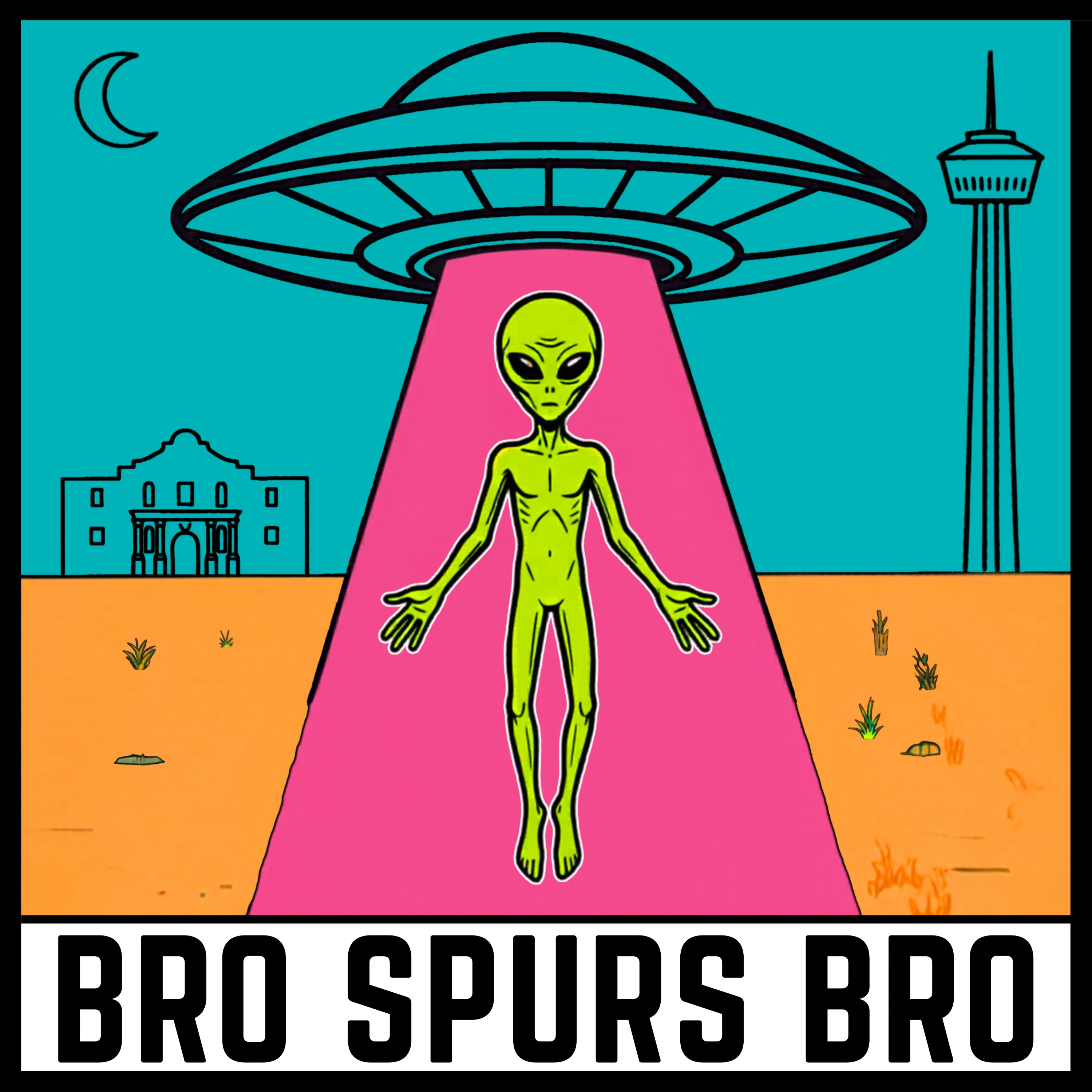 Spurs Seeing Stars, Bro episode artwork
