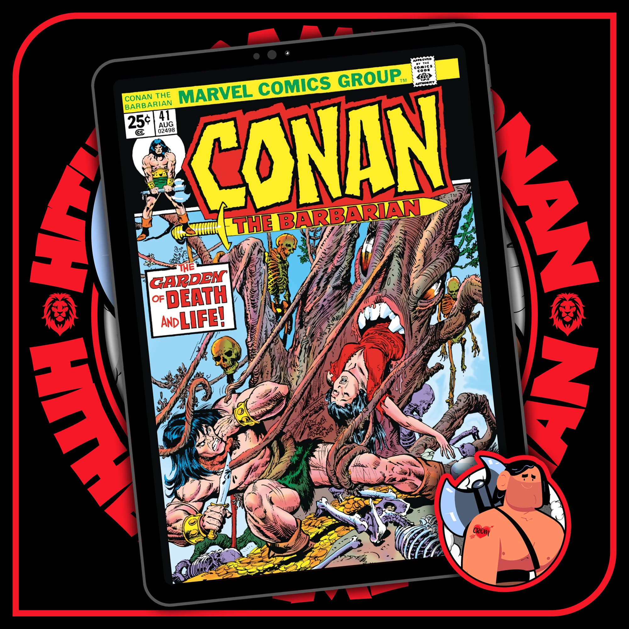 Conan the Barbarian #41 (1974) | Hither Came Conan (63) episode artwork