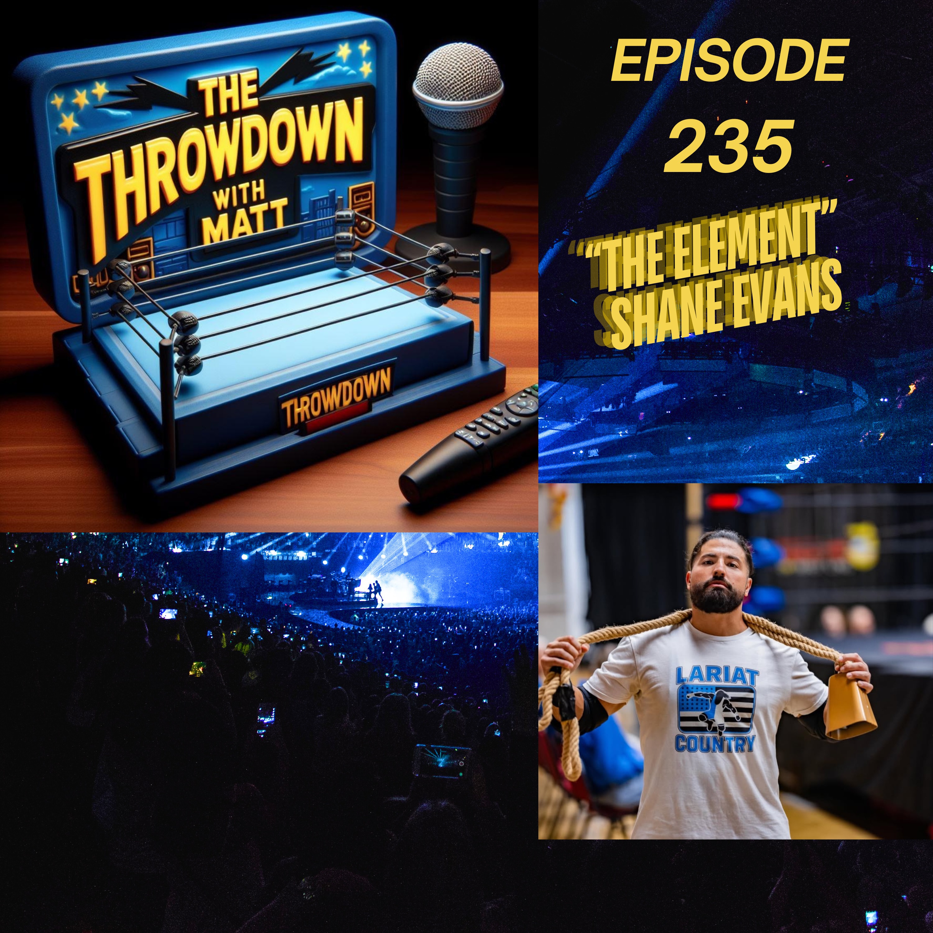 The Throwdown Episode 235: "The Element" Shane Evans episode artwork