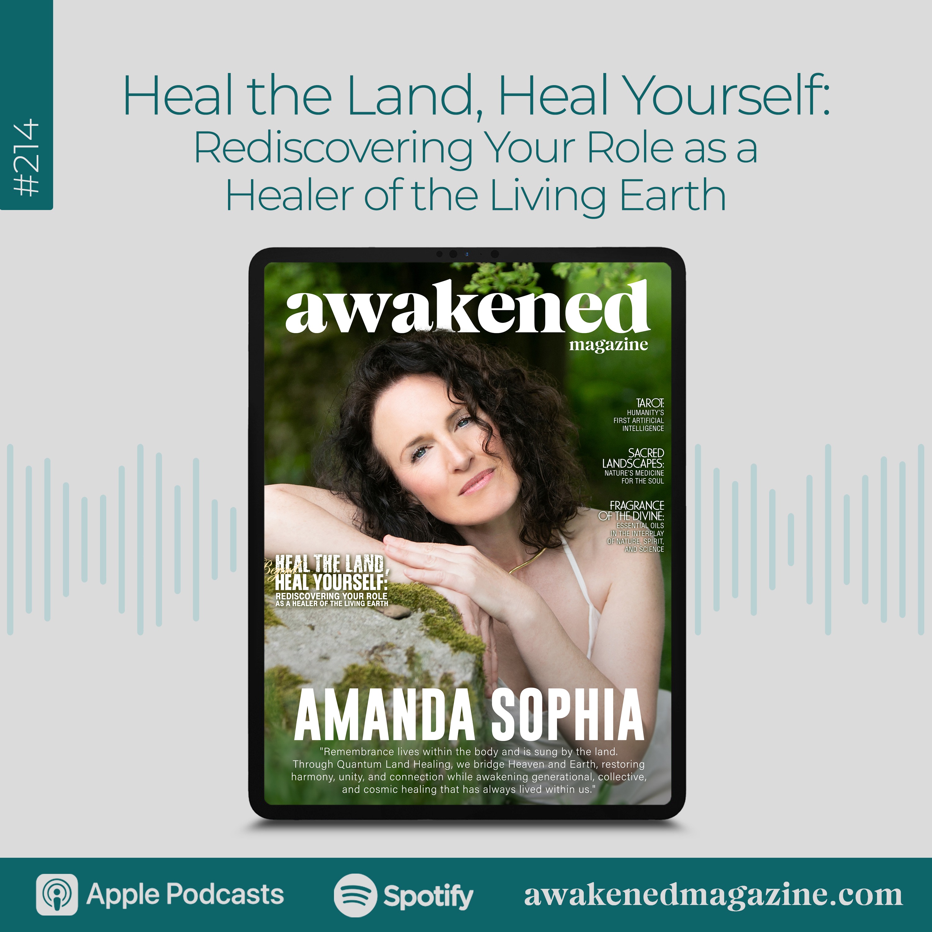 Heal the Land, Heal Yourself: Rediscovering Your Role as a Healer of the Living Earth - Amanda Sophia episode artwork