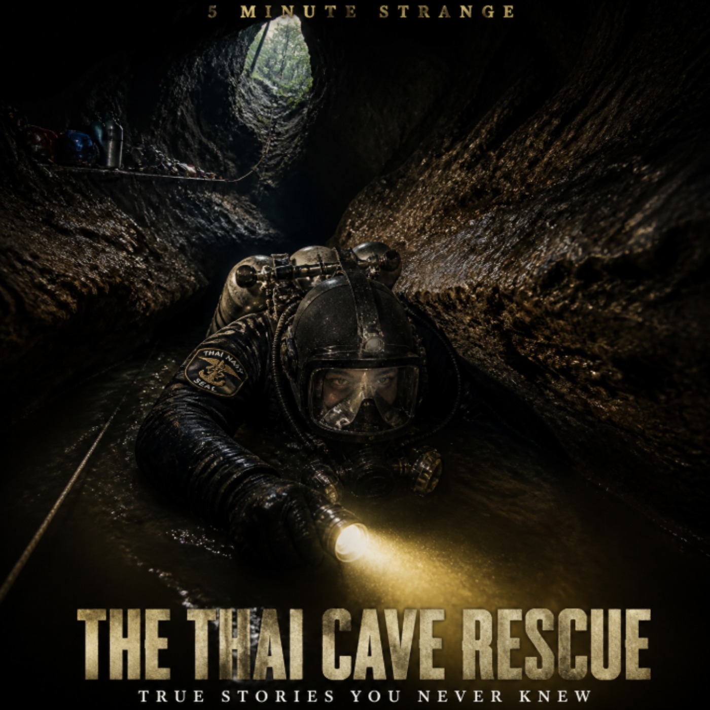 The Thai Cave Rescue: Nine Days in the Dark Before Anyone Found Them | 5 Minute Strange episode artwork