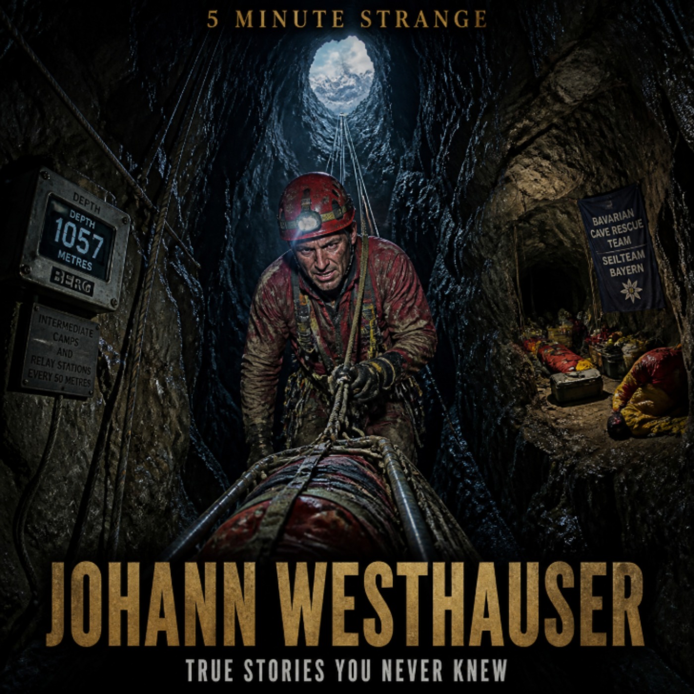 Johann Westhauser: 12 Days to Carry One Man Out of Germany's Deepest Cave | 5 Minute Strange episode artwork