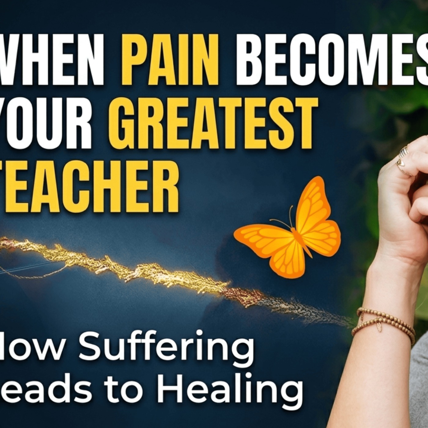 When Pain Becomes Your Greatest Teacher | How Suffering Leads to Healing episode artwork