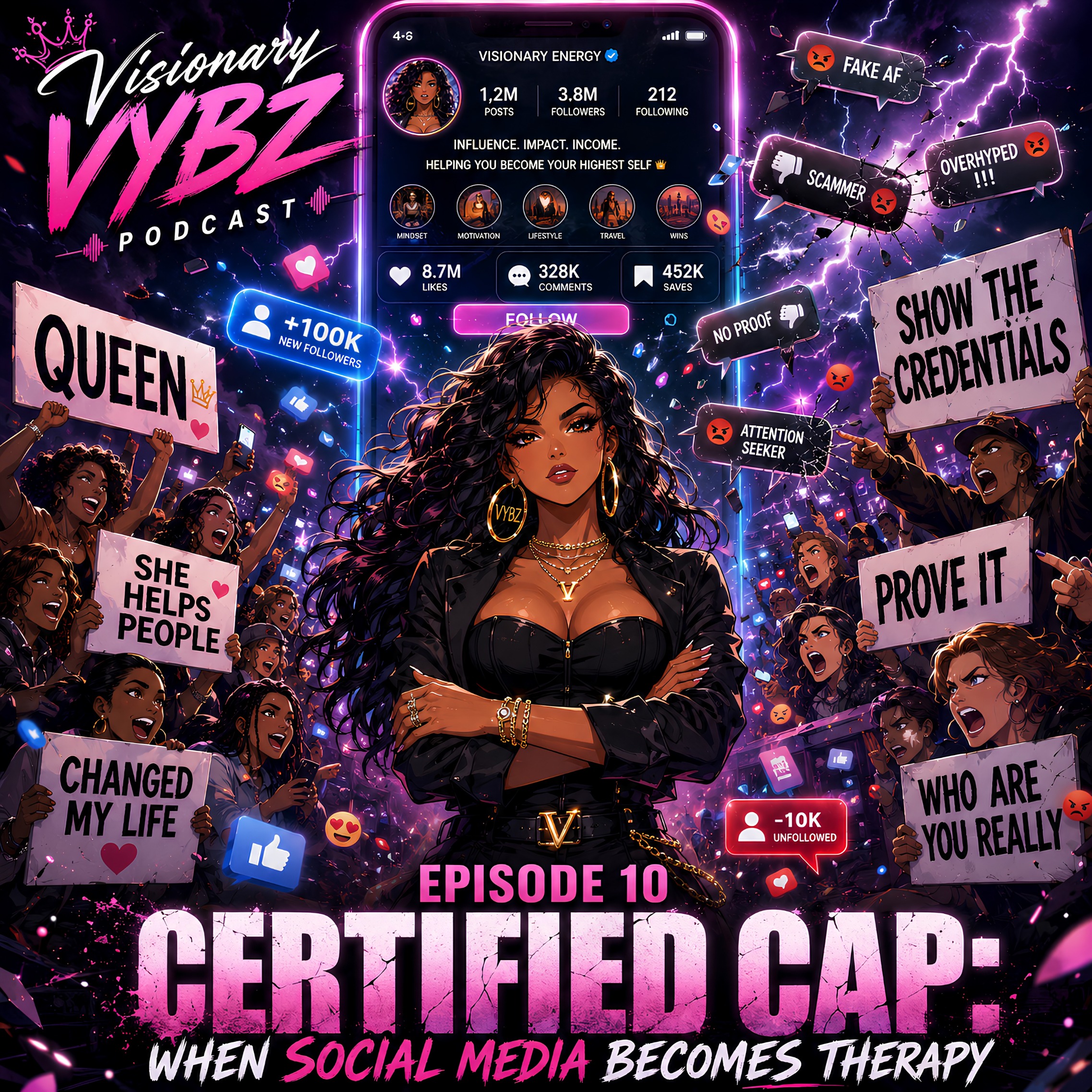 Certified Cap: When Social Media Becomes Therapy episode artwork