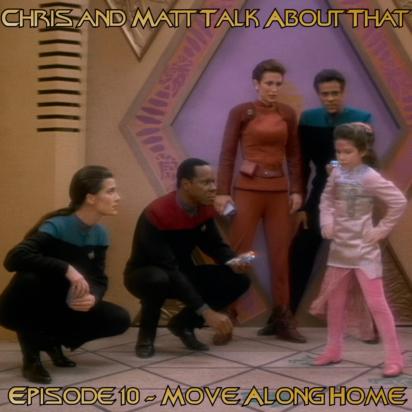 Move Along Home - DS9 S01E10 episode artwork