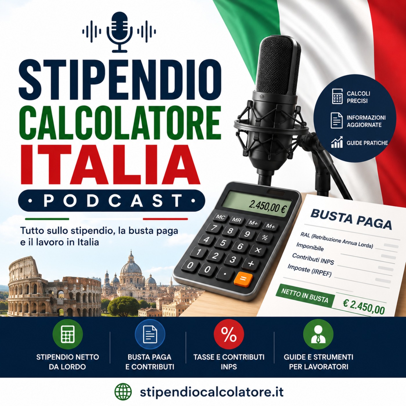 Stipendio Calcolatore Italia Podcast