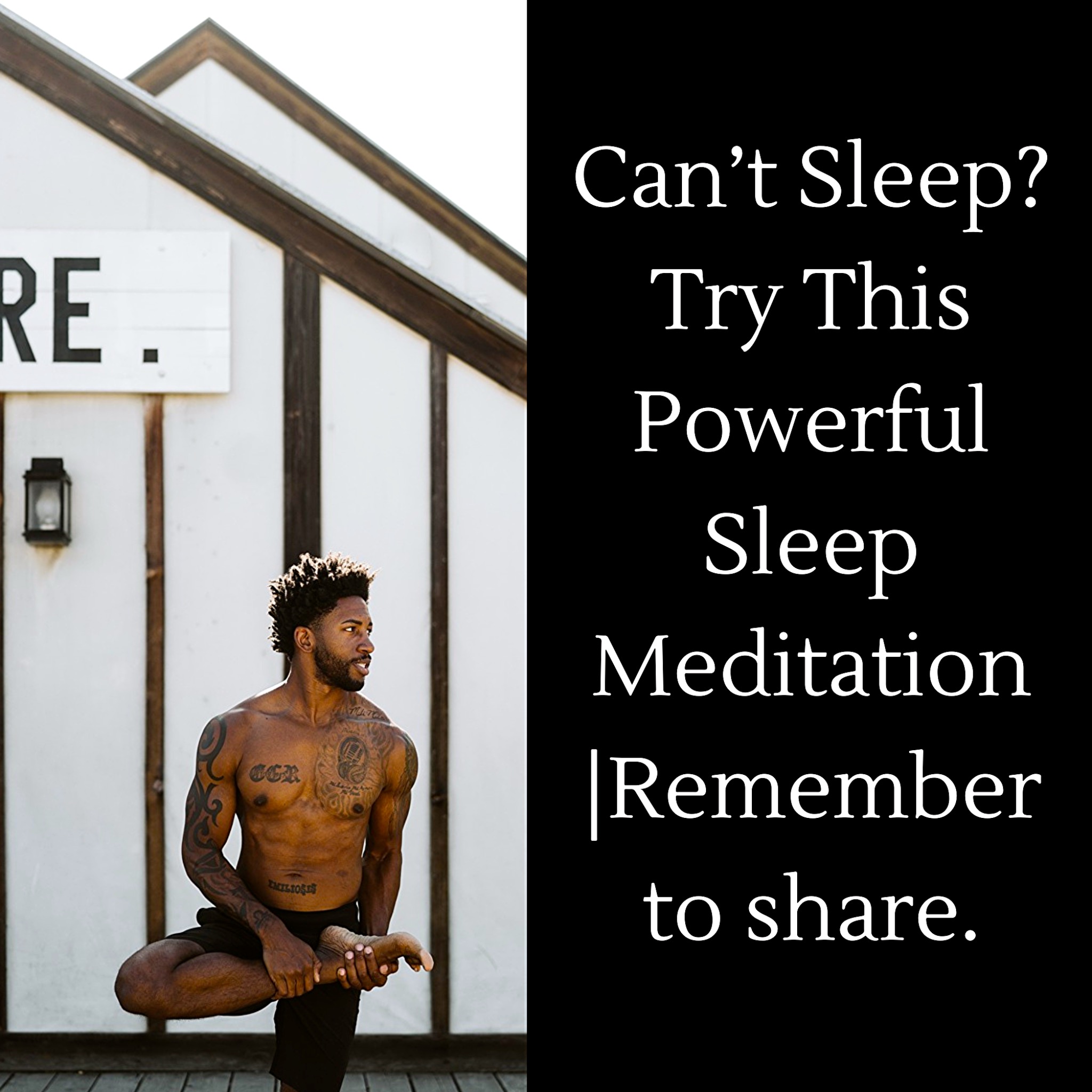 Can’t Sleep? Try This Powerful Sleep Meditation |Remember to share.