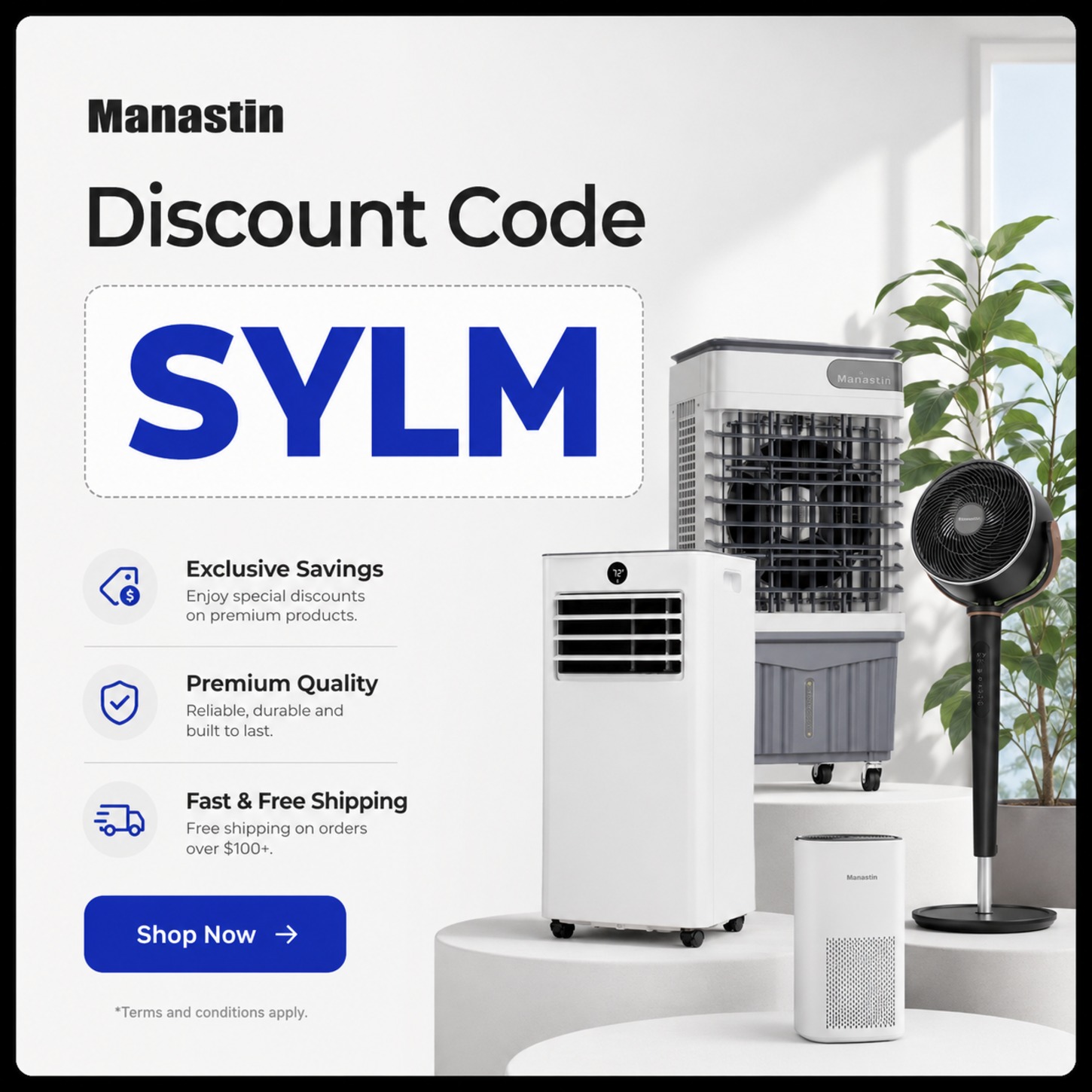 Manastin Discount Code “SYLM”