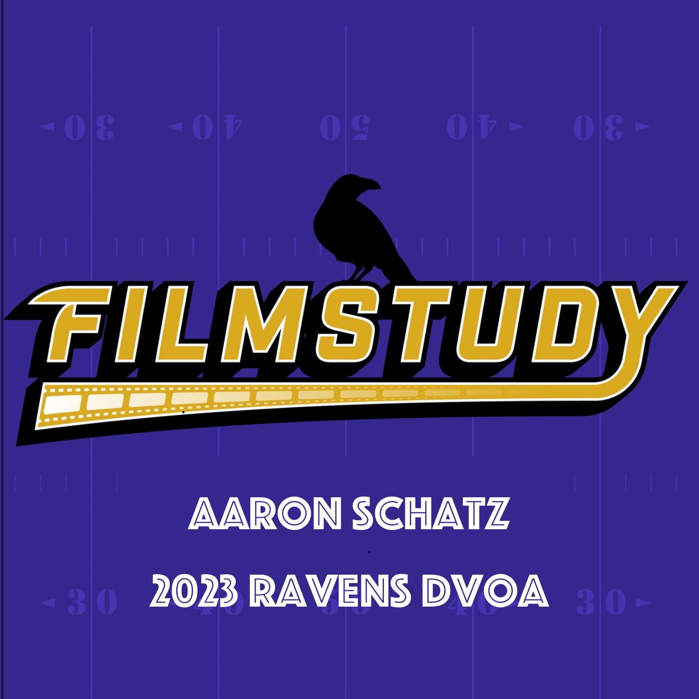 Aaron Schatz 2023 Ravens DVOA episode artwork