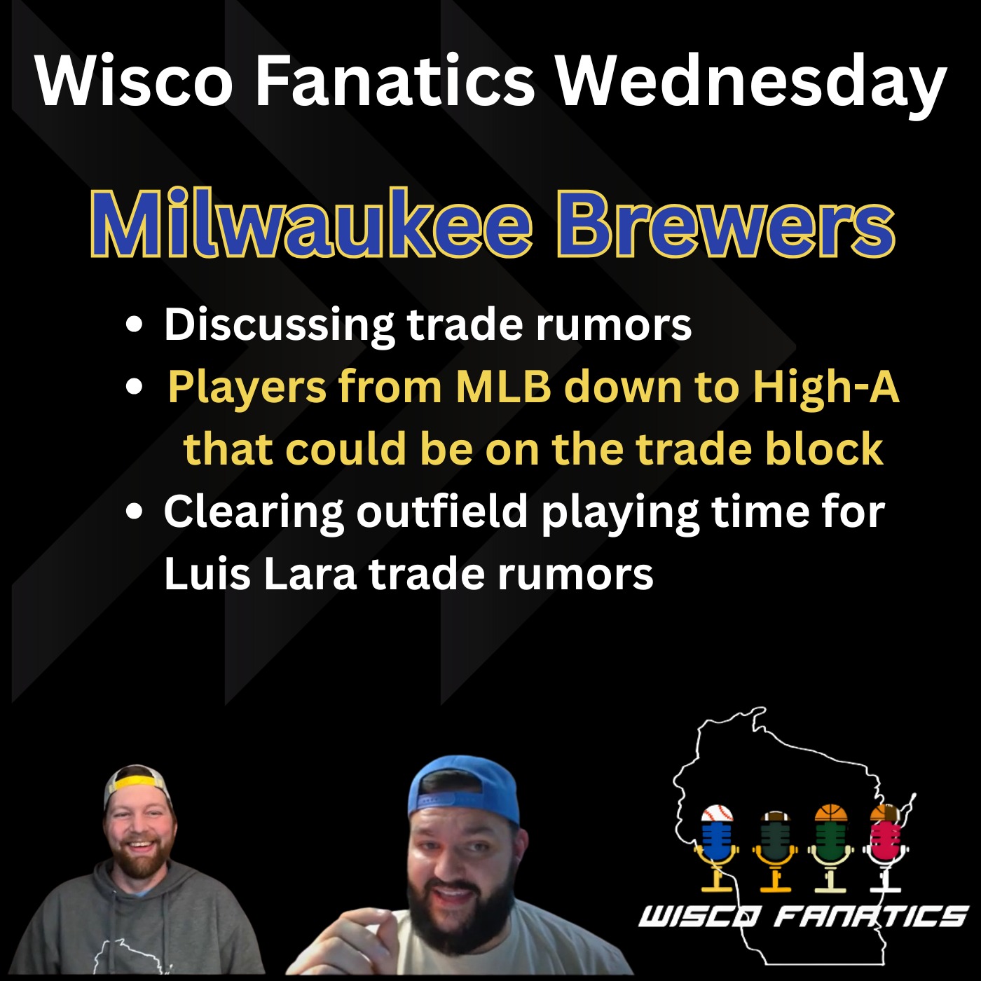 Milwaukee Brewers trade rumors, trade block, plan to get Lara to MLB episode artwork