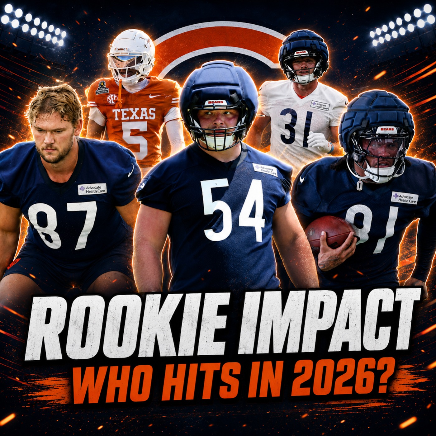 Bears Rookie Impact Rankings Are LOADED… And Ryan Poles Finally Has Peace episode artwork