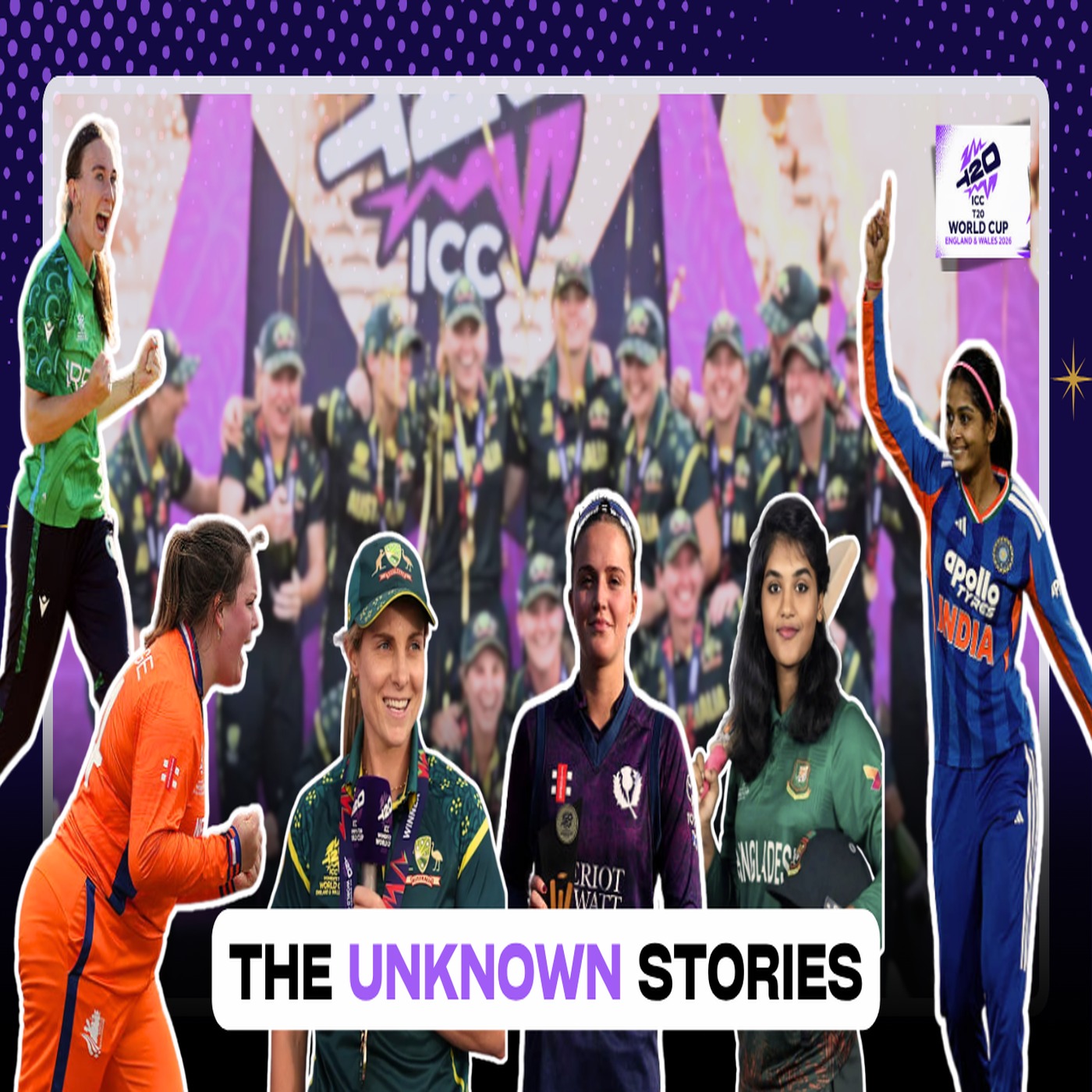 ICC Women's T20 World Cup 2026: Underdog Stories episode artwork