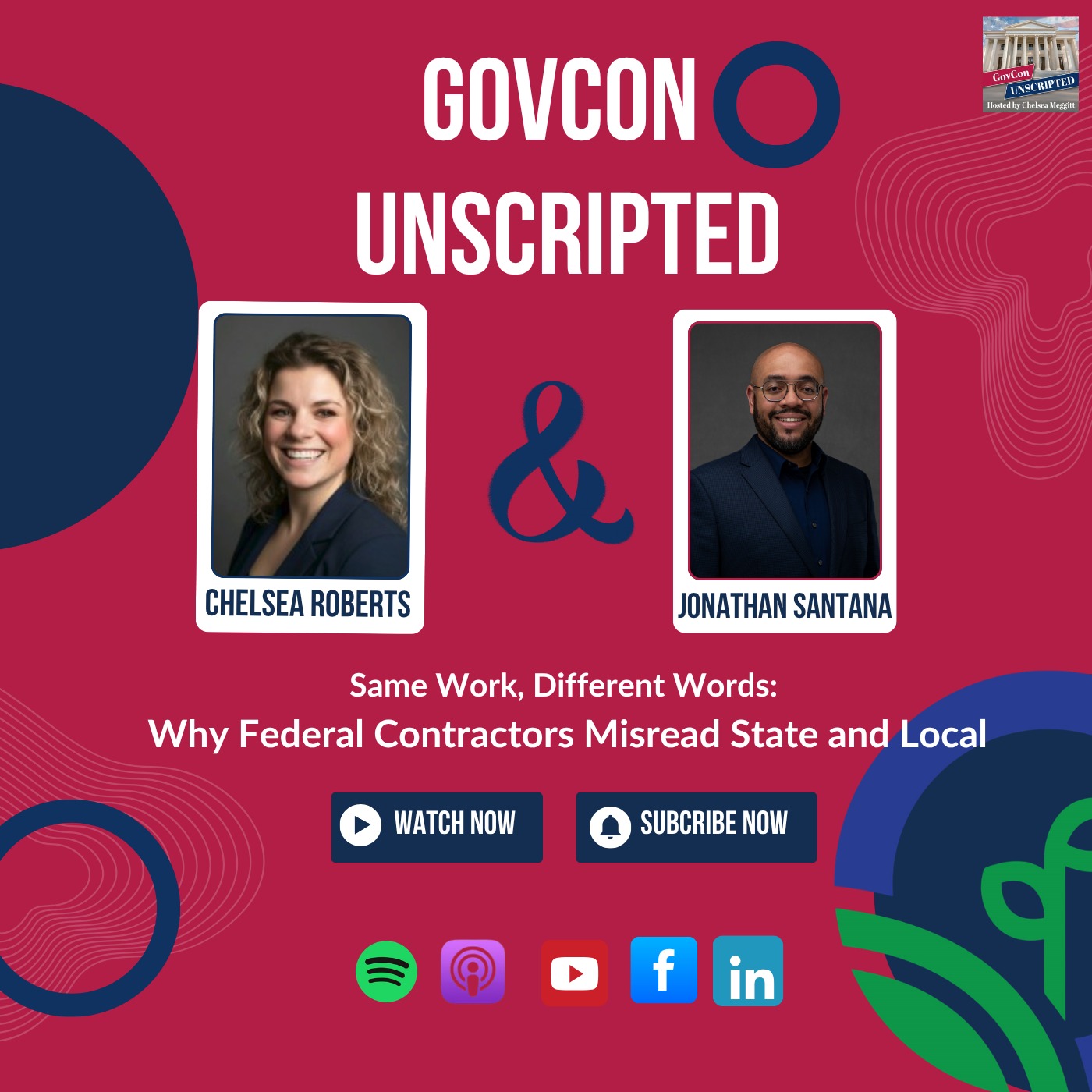 Same Work, Different Words: Why Federal Contractors Misread State and Local | Jonathan Santana episode artwork