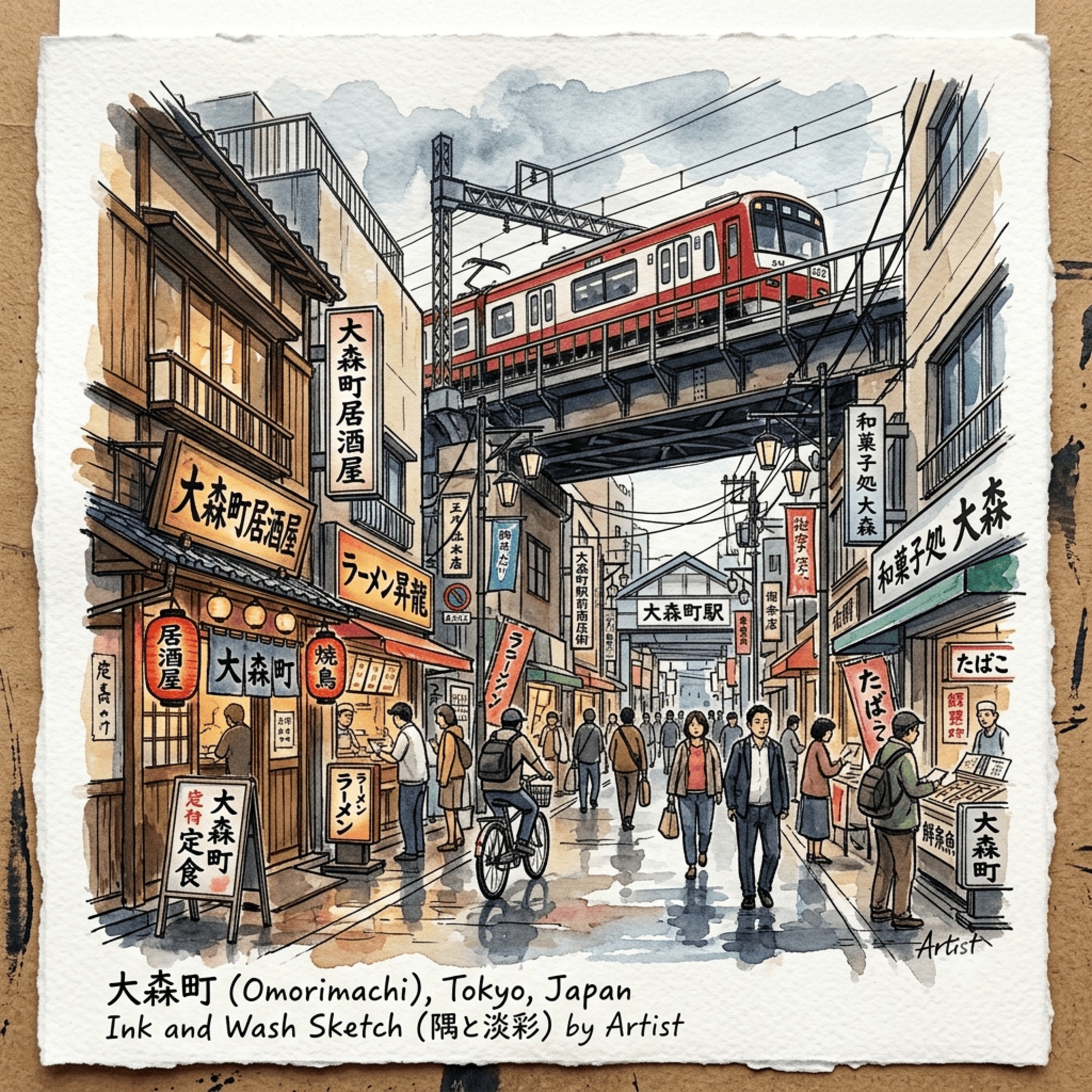 (FRA) Historias turísticas históricas de la ciudad de Omori en Tokio