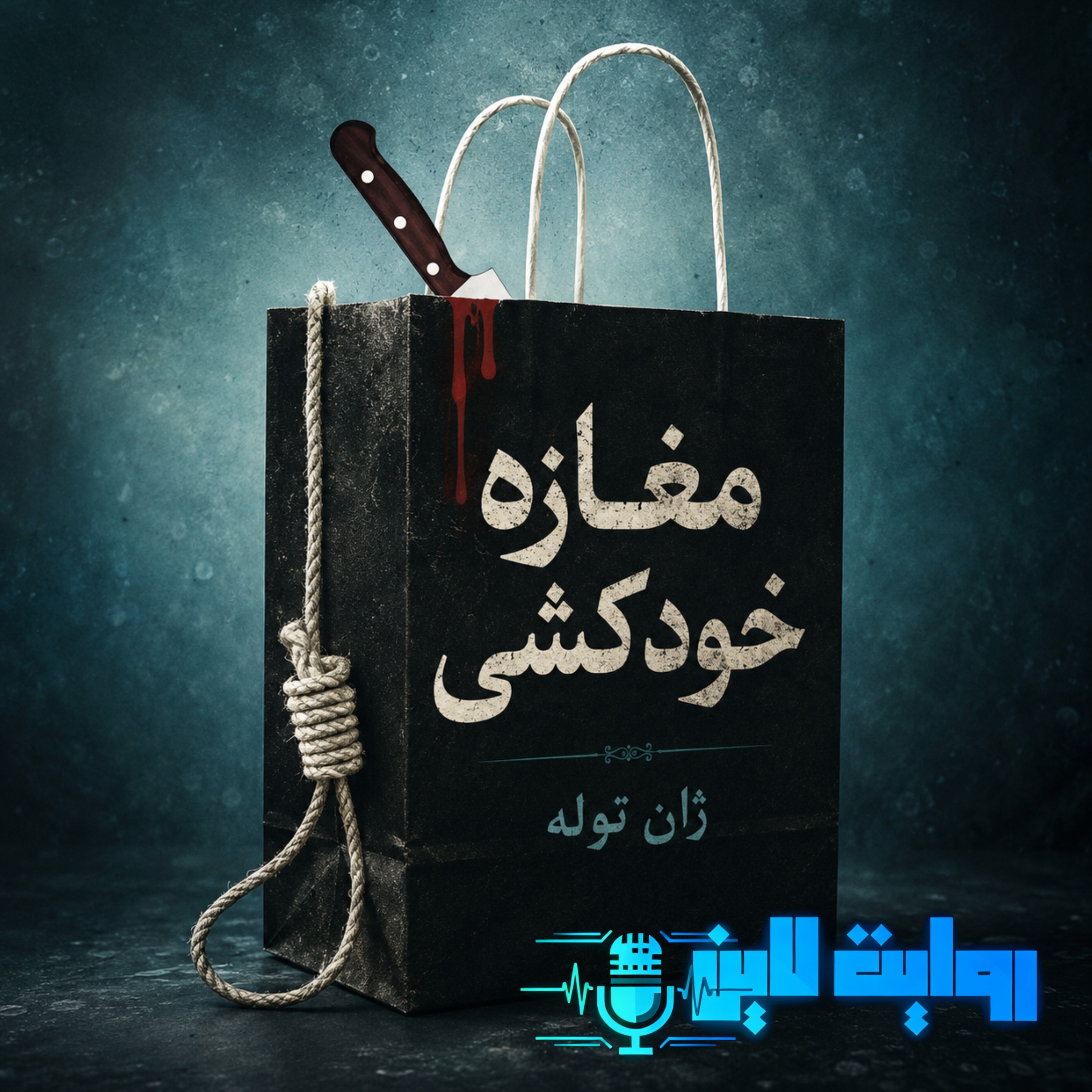 کاور کتاب صوتی مغازه خودکشی قسمت 2