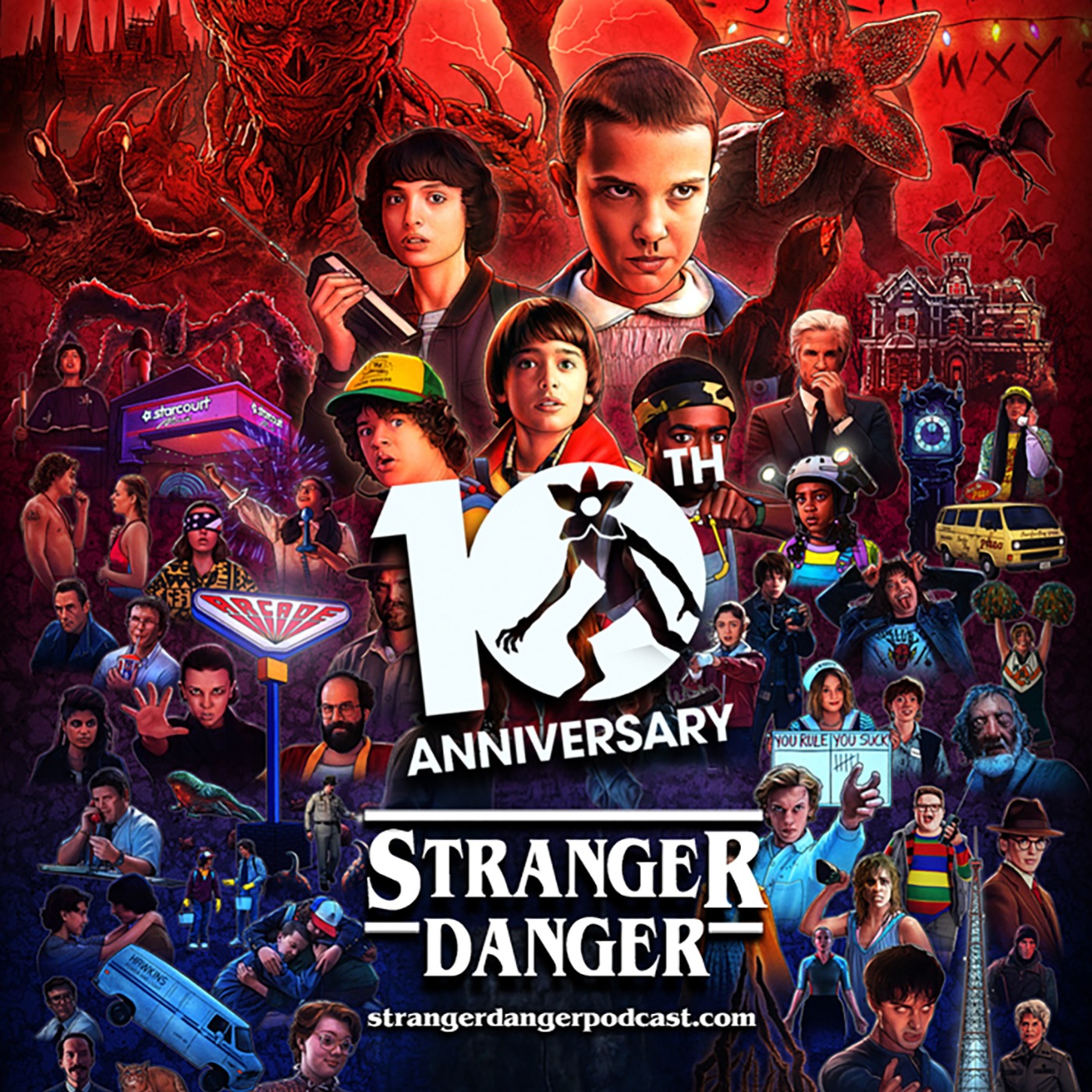 Happy 10th Anniversary Stranger Things! podcast