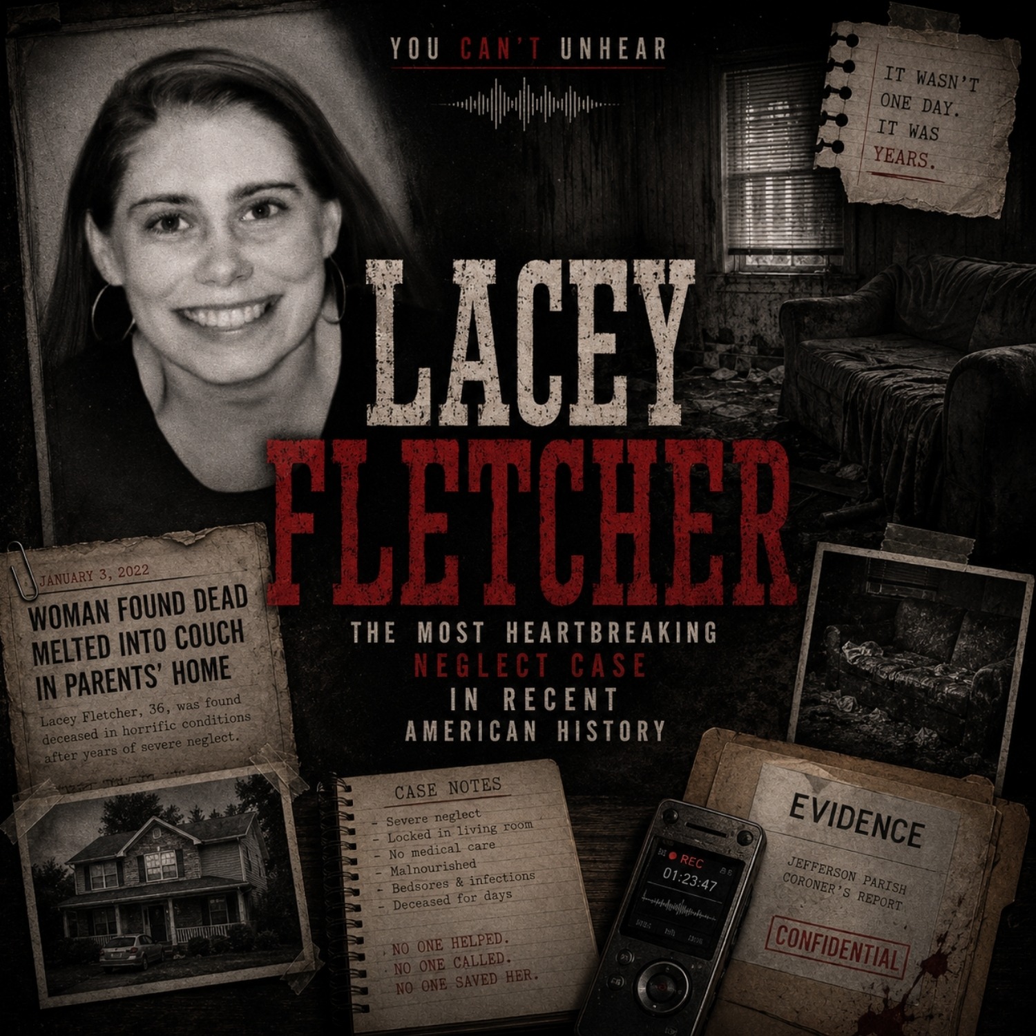 Tragically "Melted" on a Couch.. The Girl Everyone Forgot - LACEY FLETCHER episode artwork