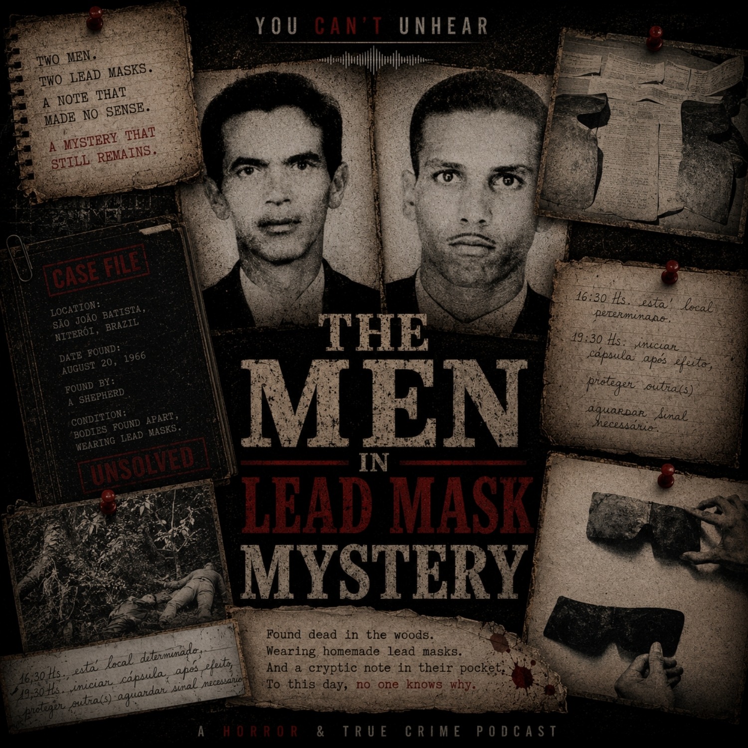 Brazil's Strangest Unsolved Mystery.. The Men Who Died Wearing Lead Masks in Vintém Hill episode artwork