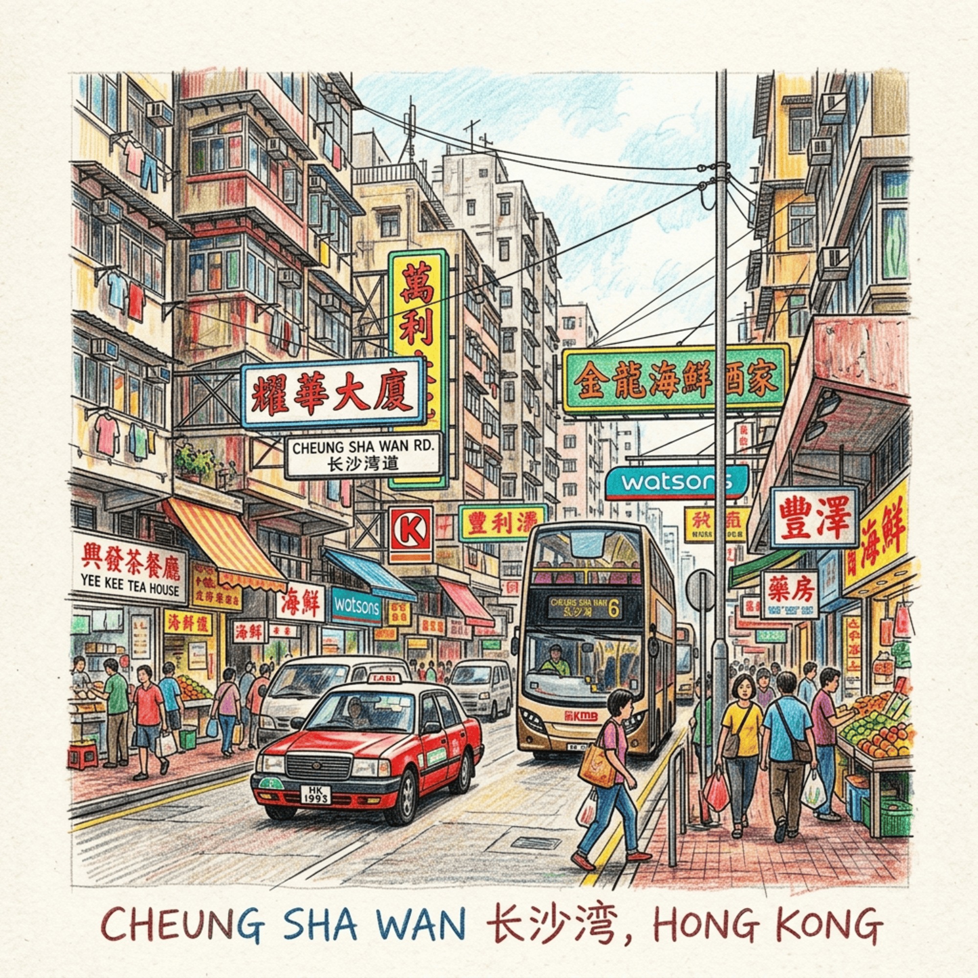 (FRA) Histoire touristique historique de Cheung Sha Wan à Hong Kong episode artwork