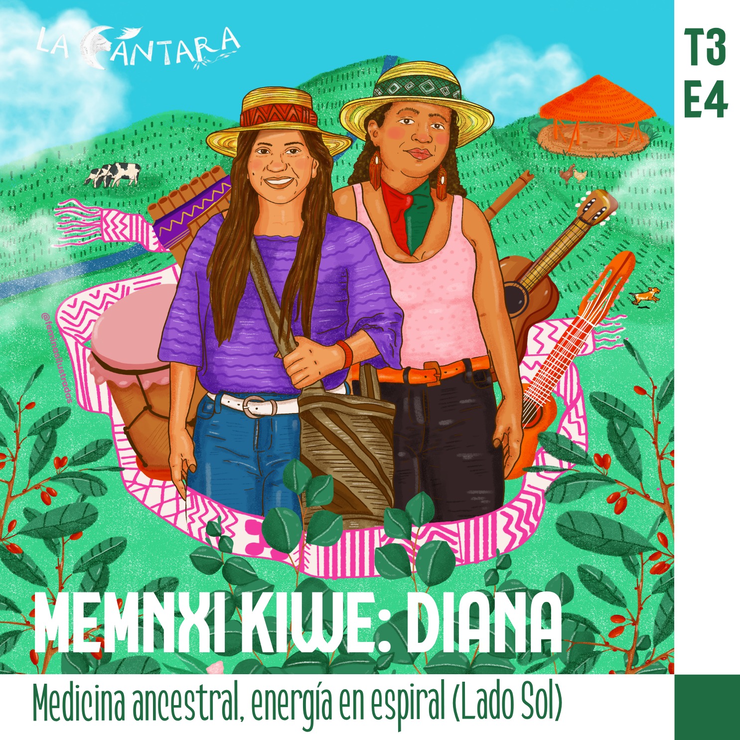 Memnxi Kiwe: Diana | Medicina ancestral, energía en espiral (Lado Sol) episode artwork