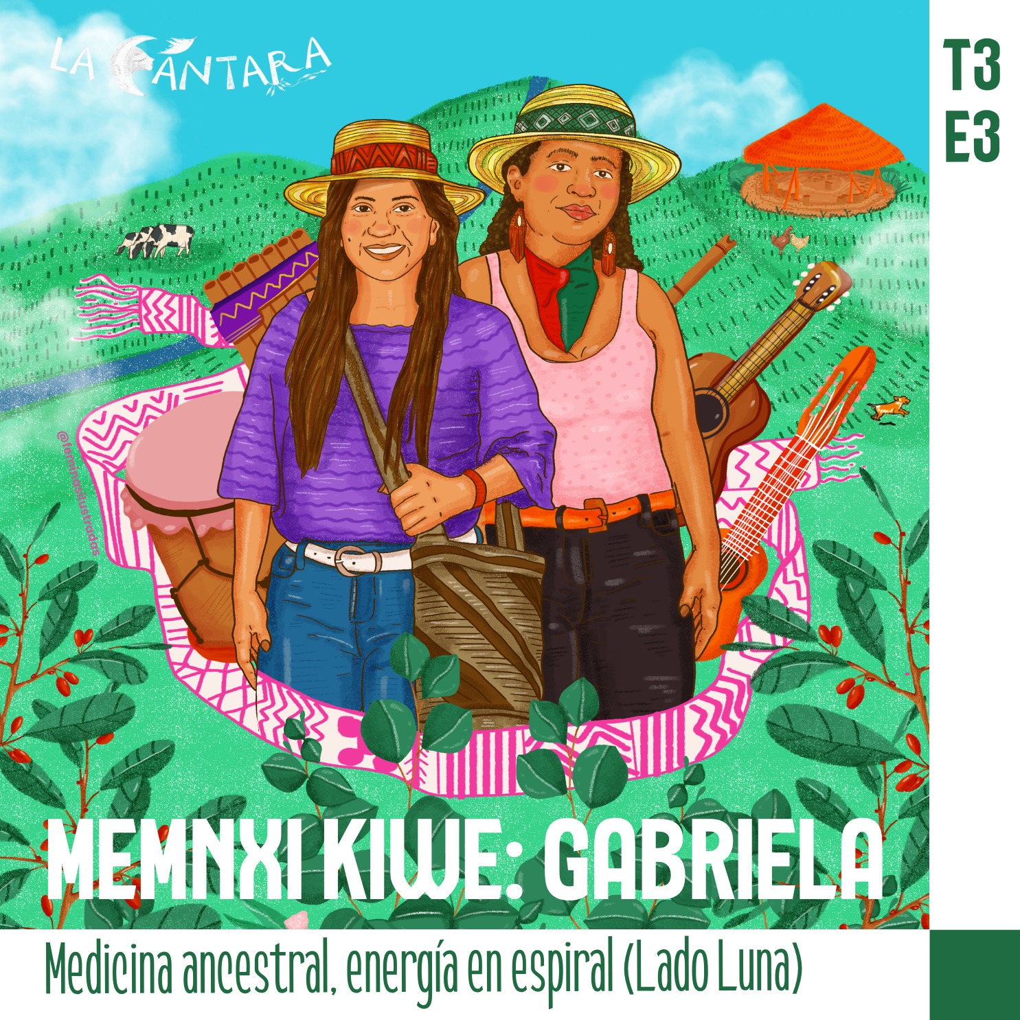 Memnxi Kiwe: Gabriela | Medicina ancestral, energía en espiral (Lado Luna) episode artwork