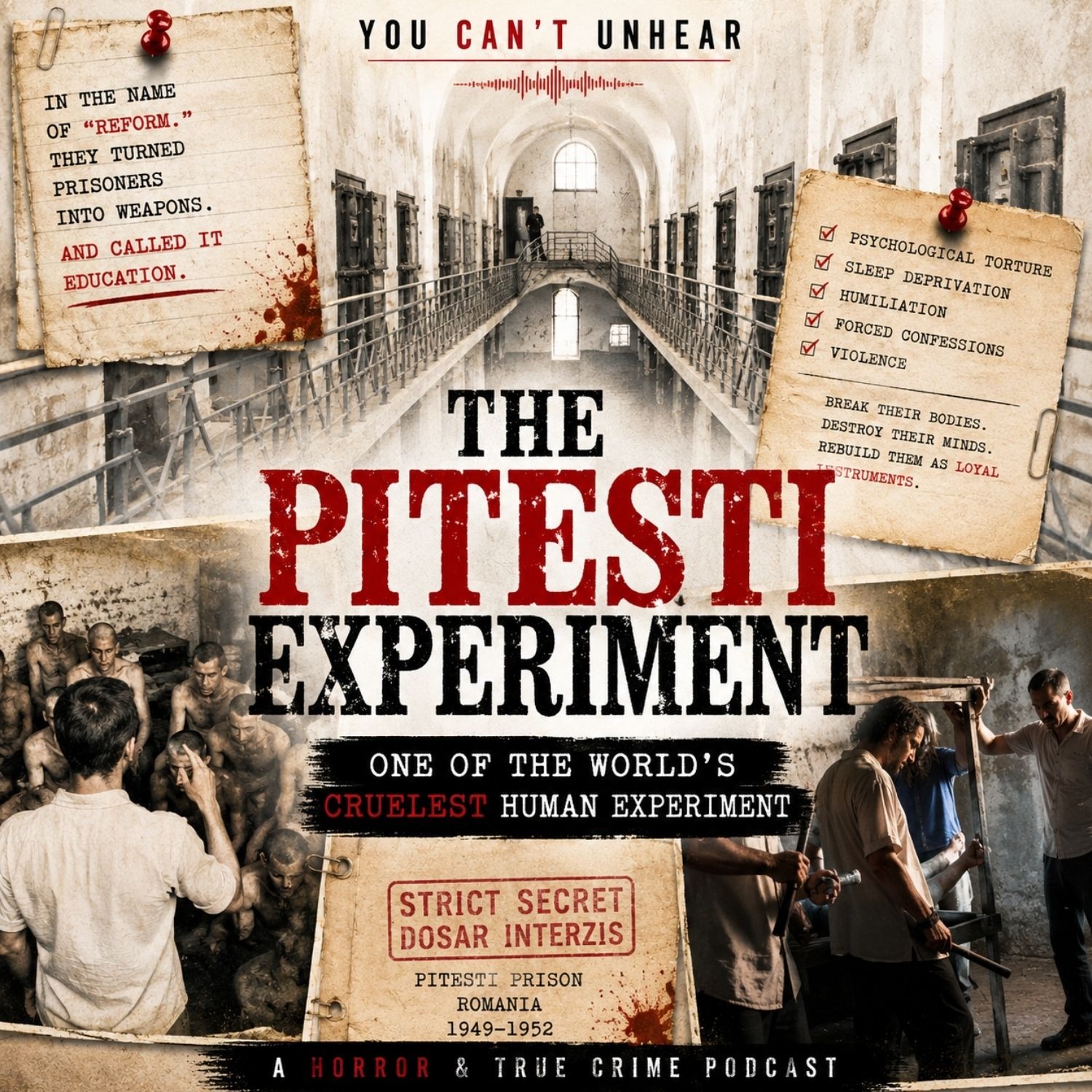 Inside Romania's Most Evil Prison.. THE PITESTI EXPERIMENT episode artwork