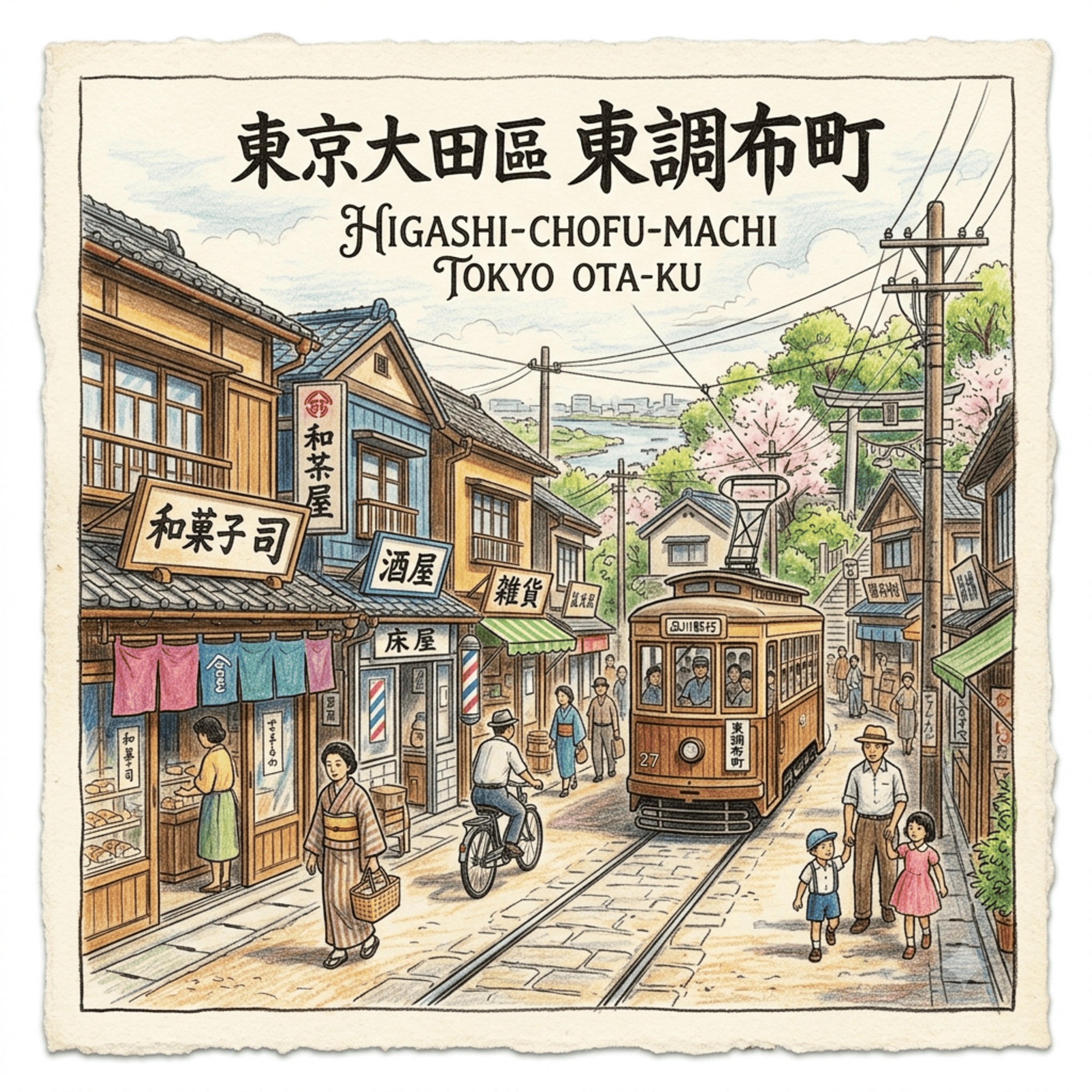 (CAN)（廣東話）東京大田區東調布町嘅歷史旅遊故事