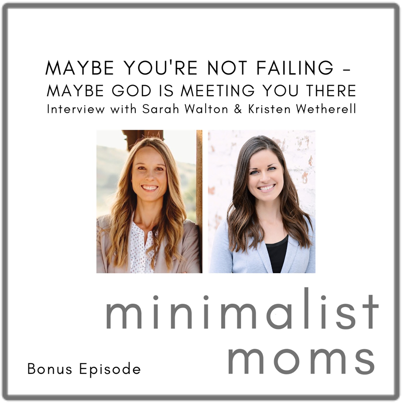 Minimalist Moms Podcast | Purposeful Life & Parenting Tips