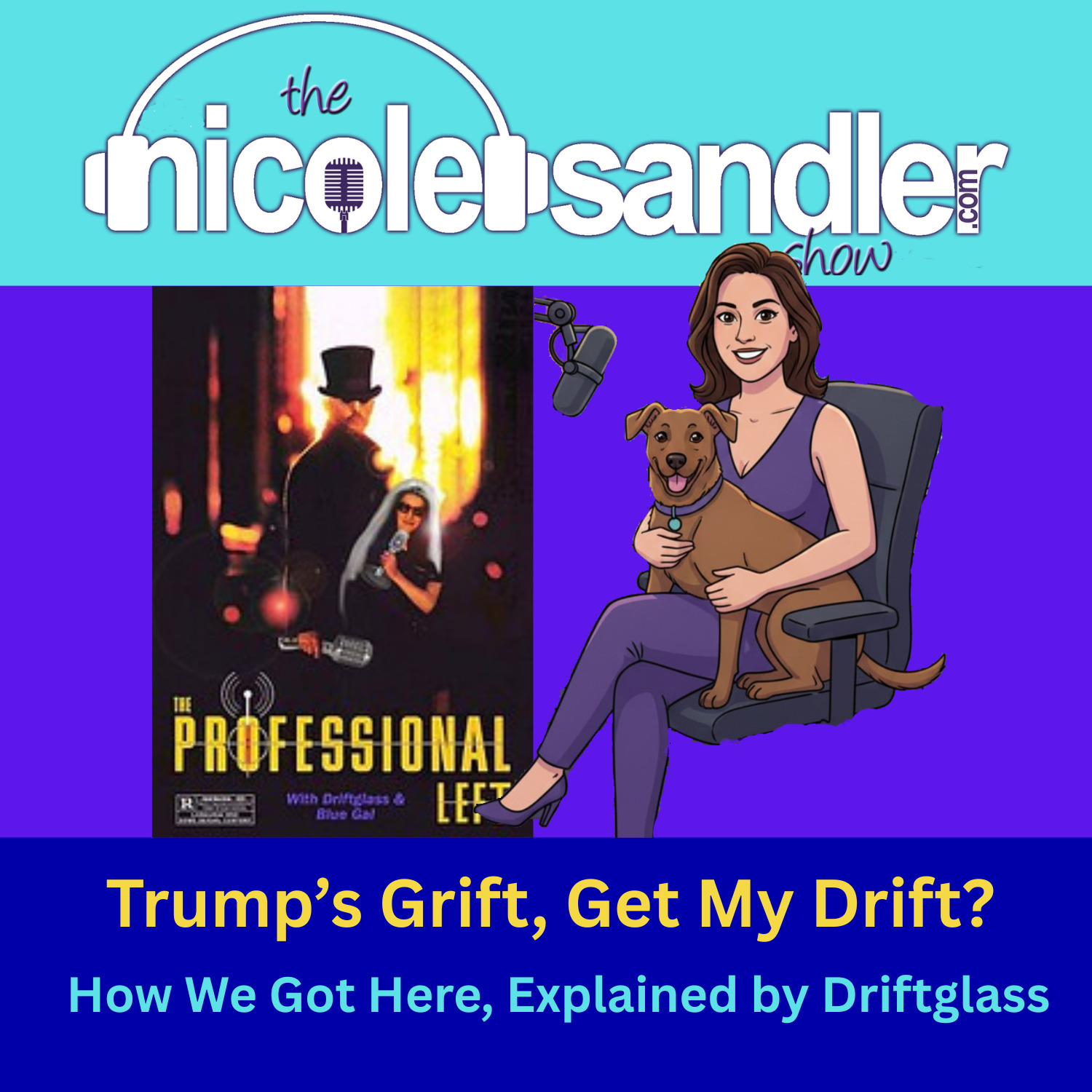 Surviving Tornadoes, Hurricanes, Earthquakes and Podcasting with Driftglass — The Nicole Sandler Show cover